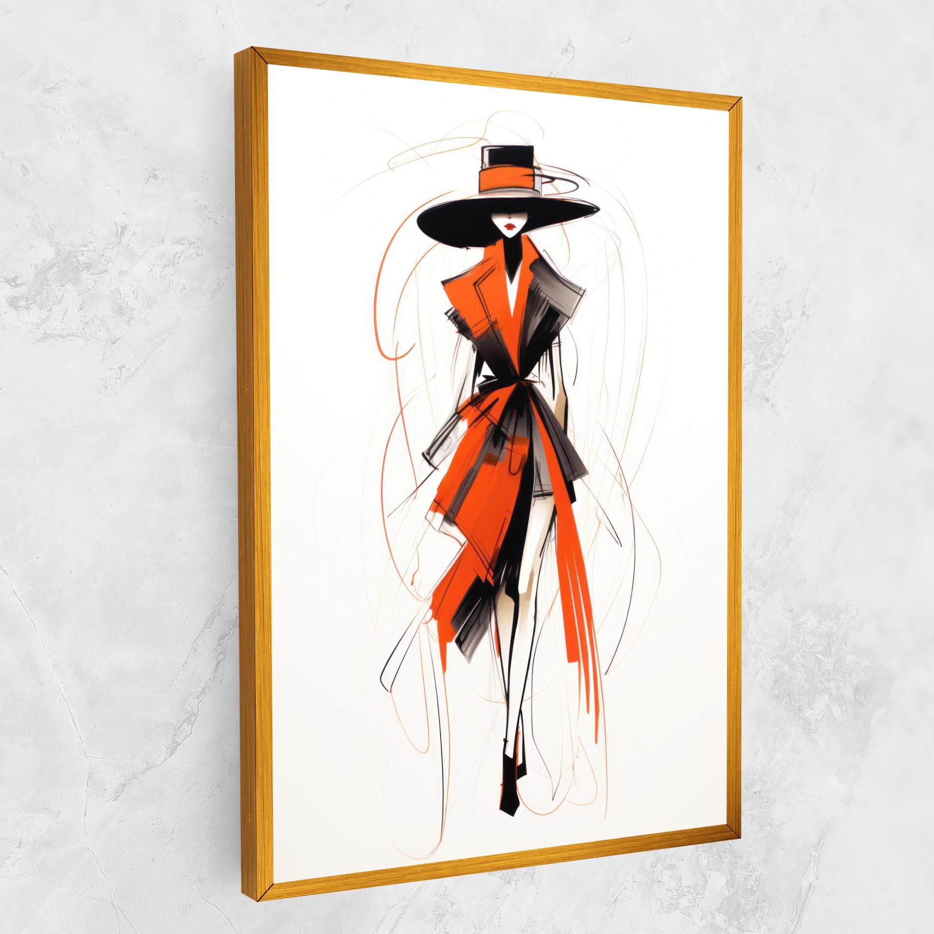 Leinwandbild Handdrawn Doodle mockup 1