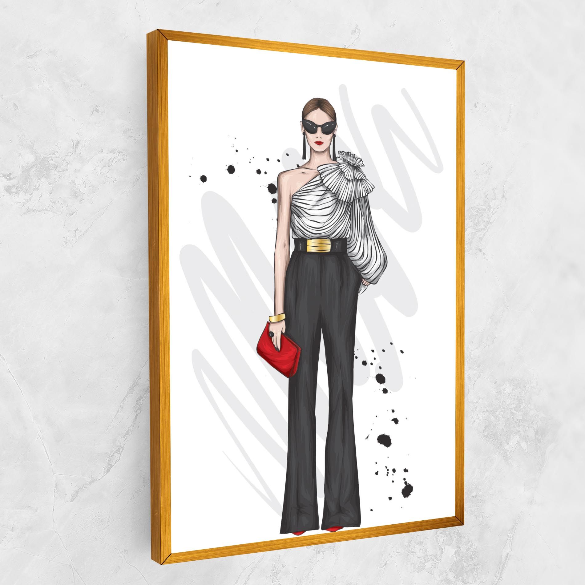 Tall Black Pants mockup 1