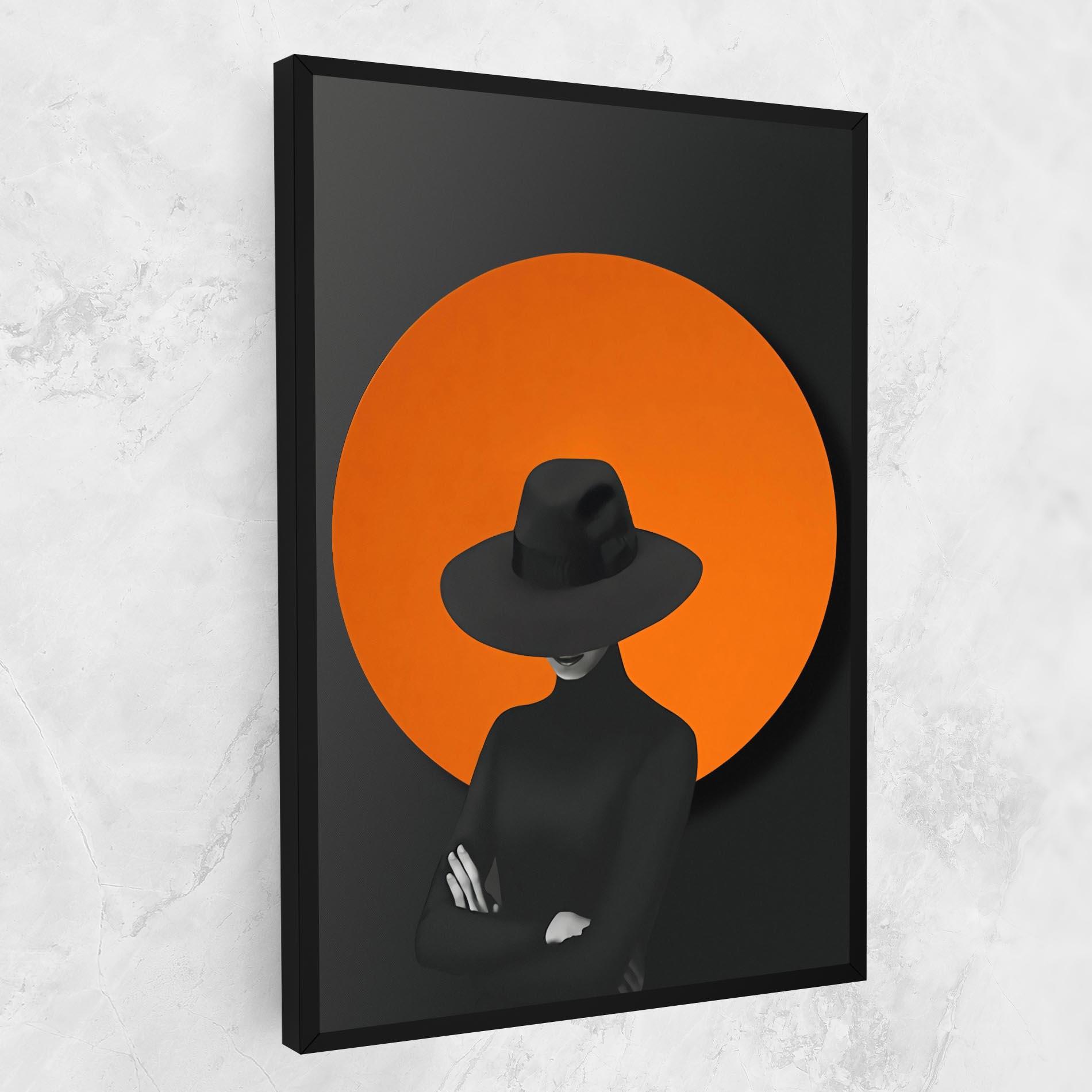 Leinwandbild Black Fashion mockup 1