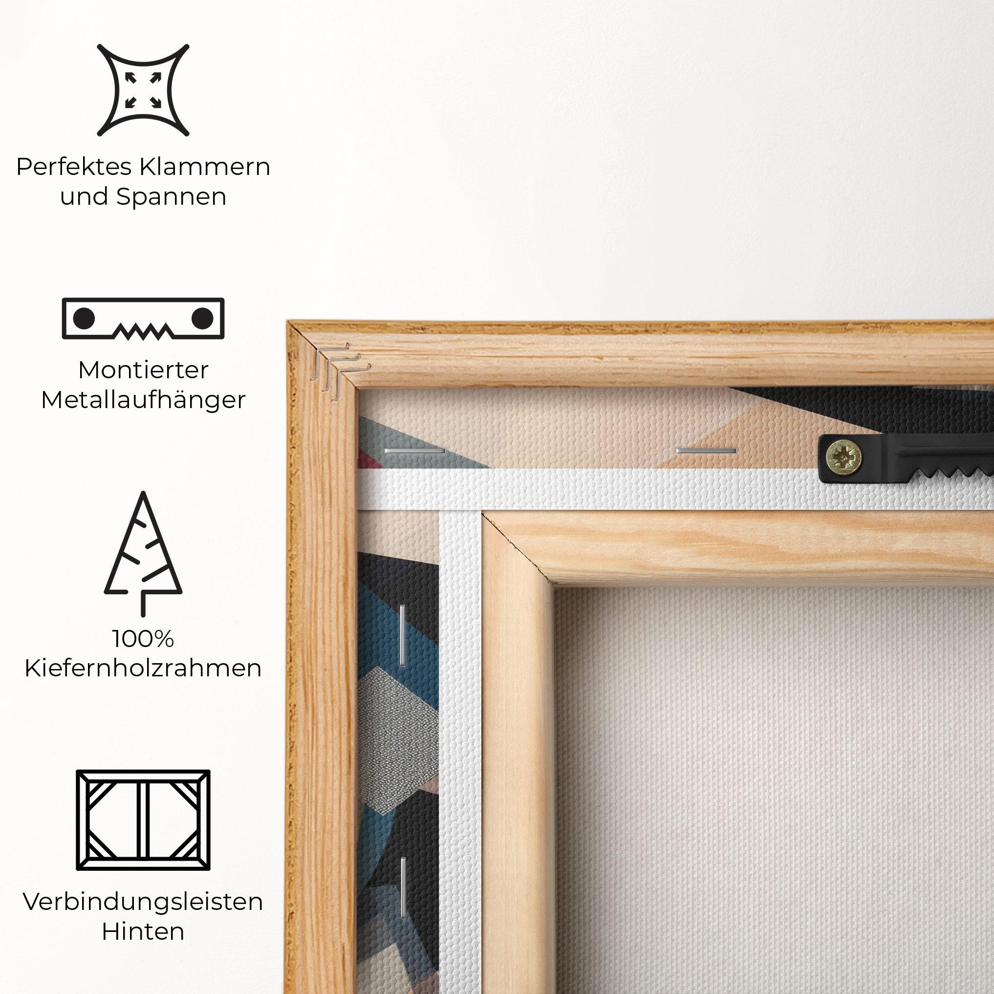 Leinwandbild Chicago Portrait mockup 5