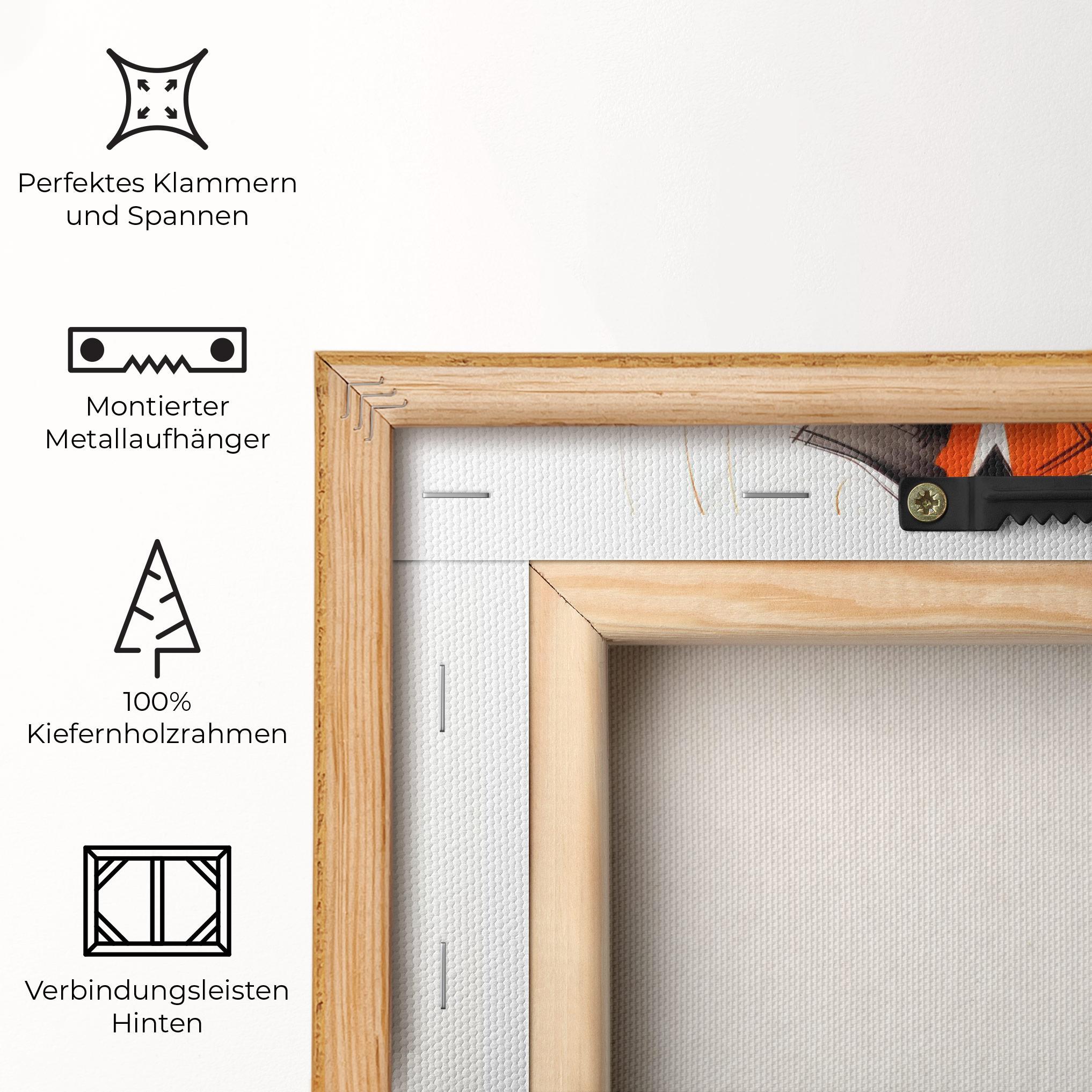 Leinwandbild Handdrawn Doodle mockup 5