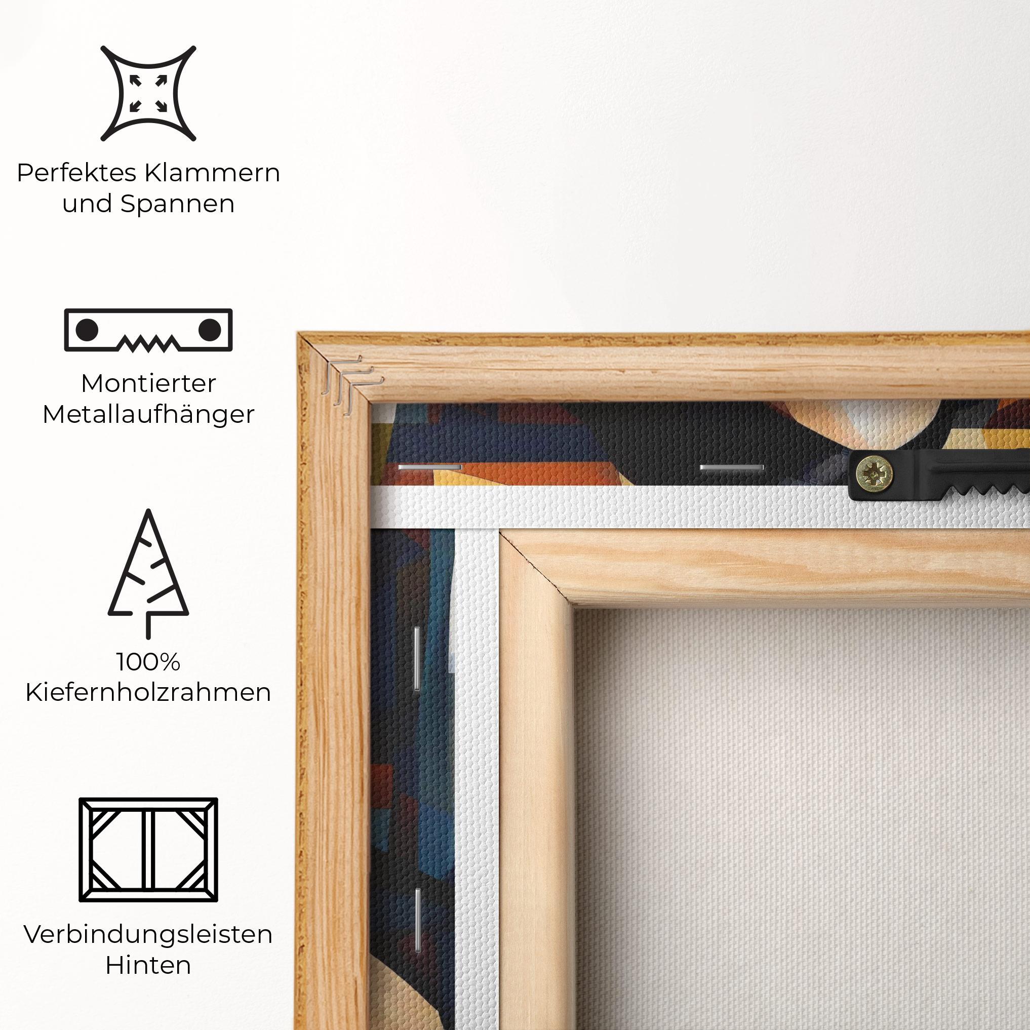 Leinwandbild Young Abstract Women mockup 5