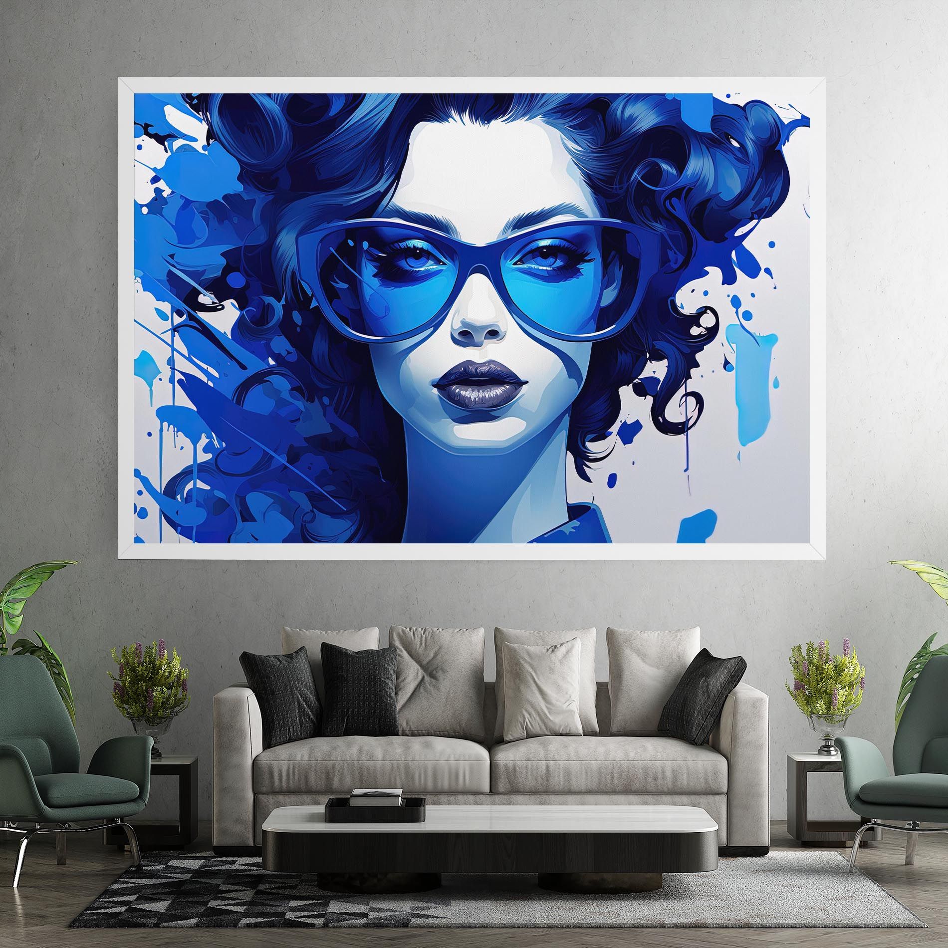 Big Blue Glasses mockup 7