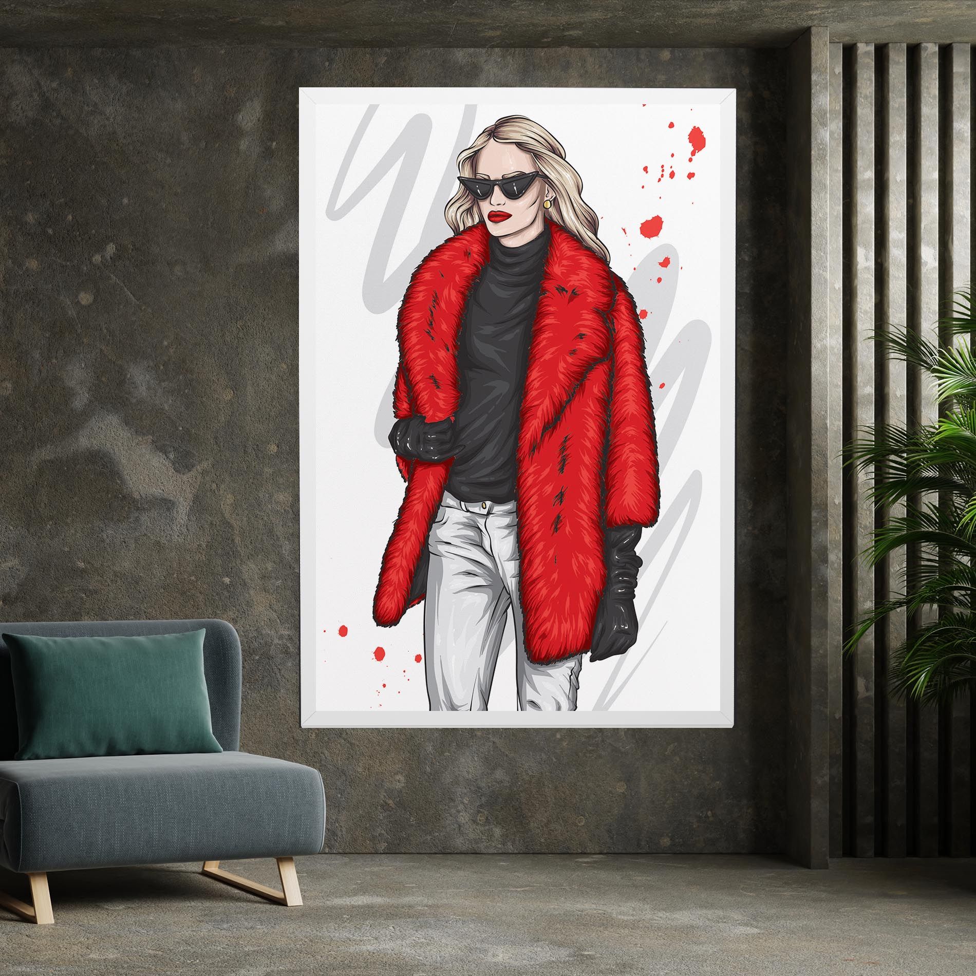 Black Blouse Woman mockup 7