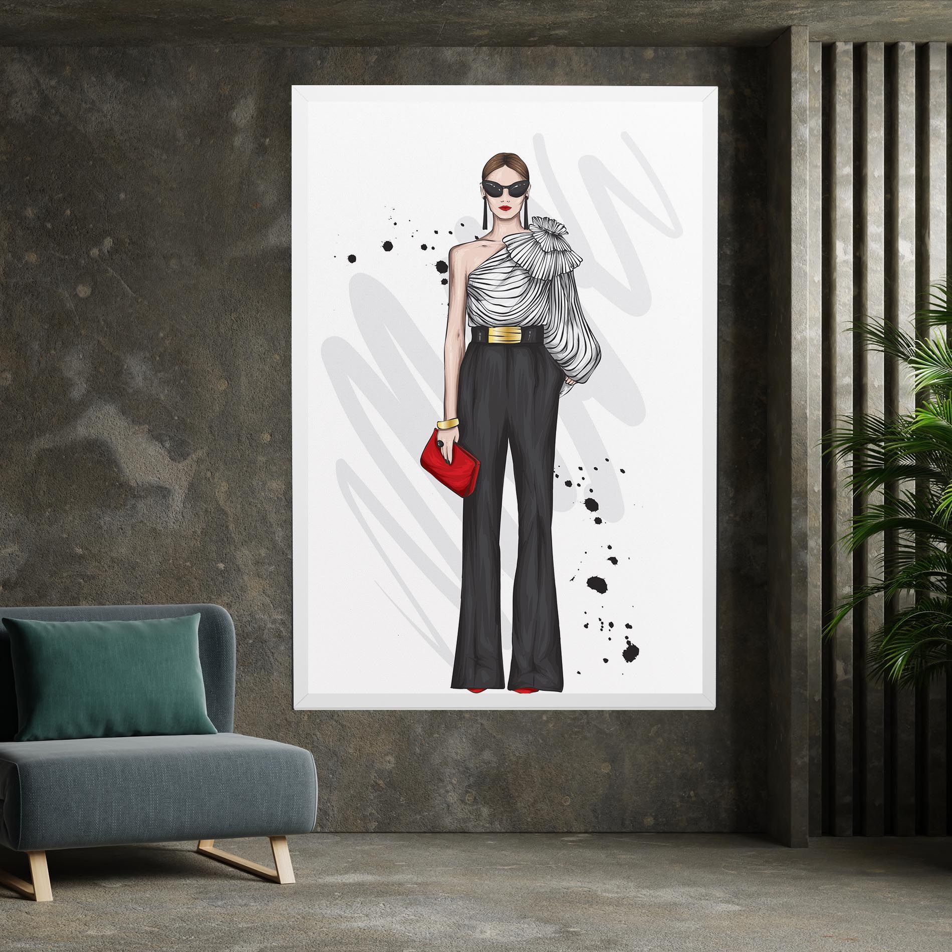 Tall Black Pants mockup 7