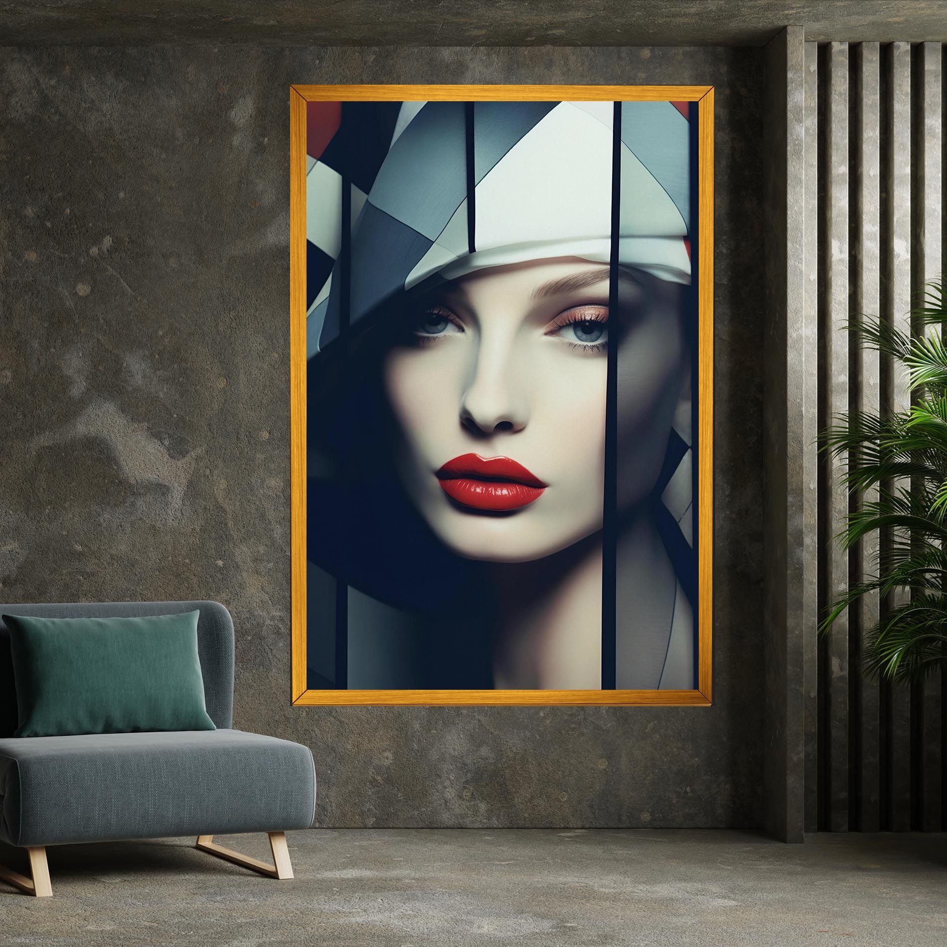 Big Juicy Lips Woman mockup 7