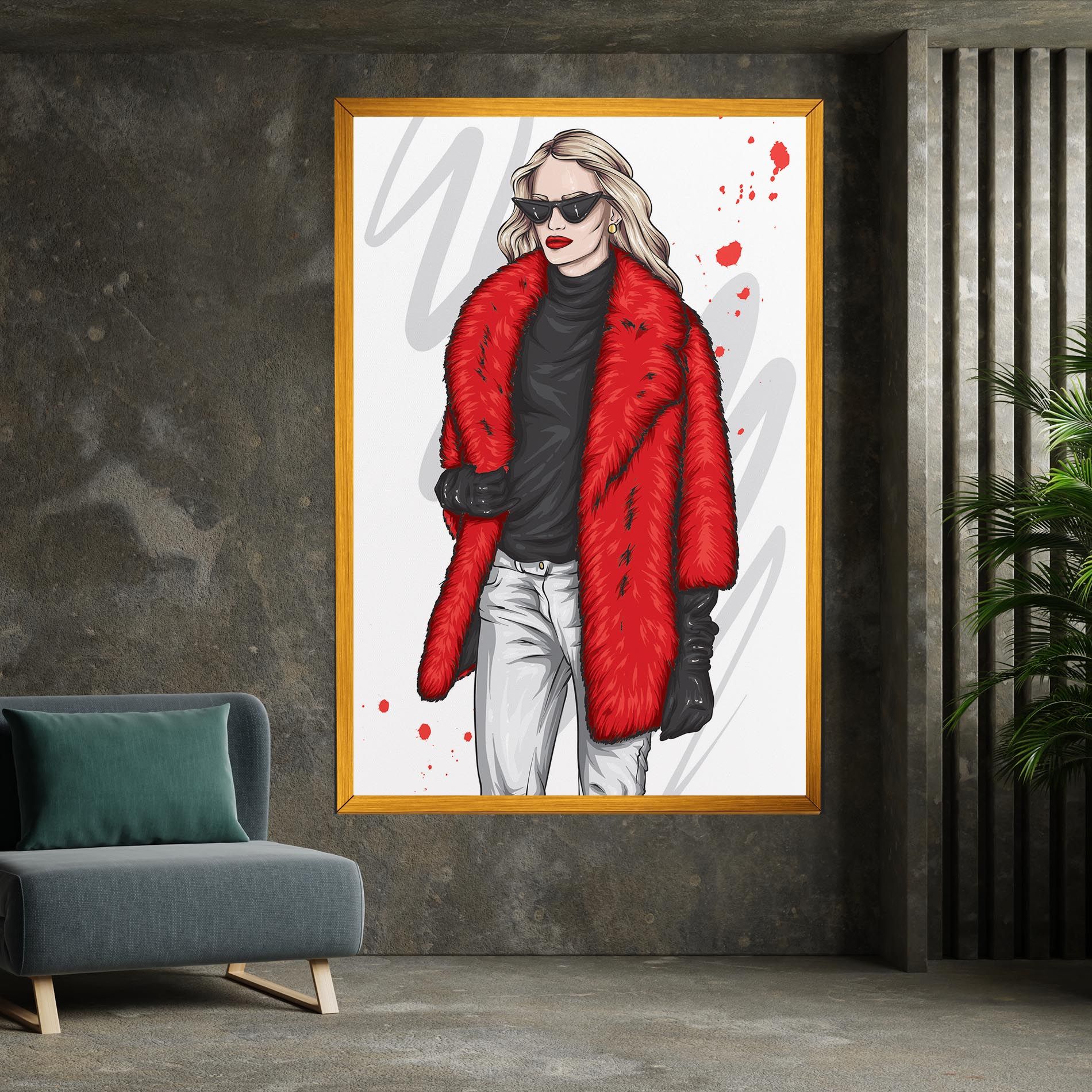 Black Blouse Woman mockup 7