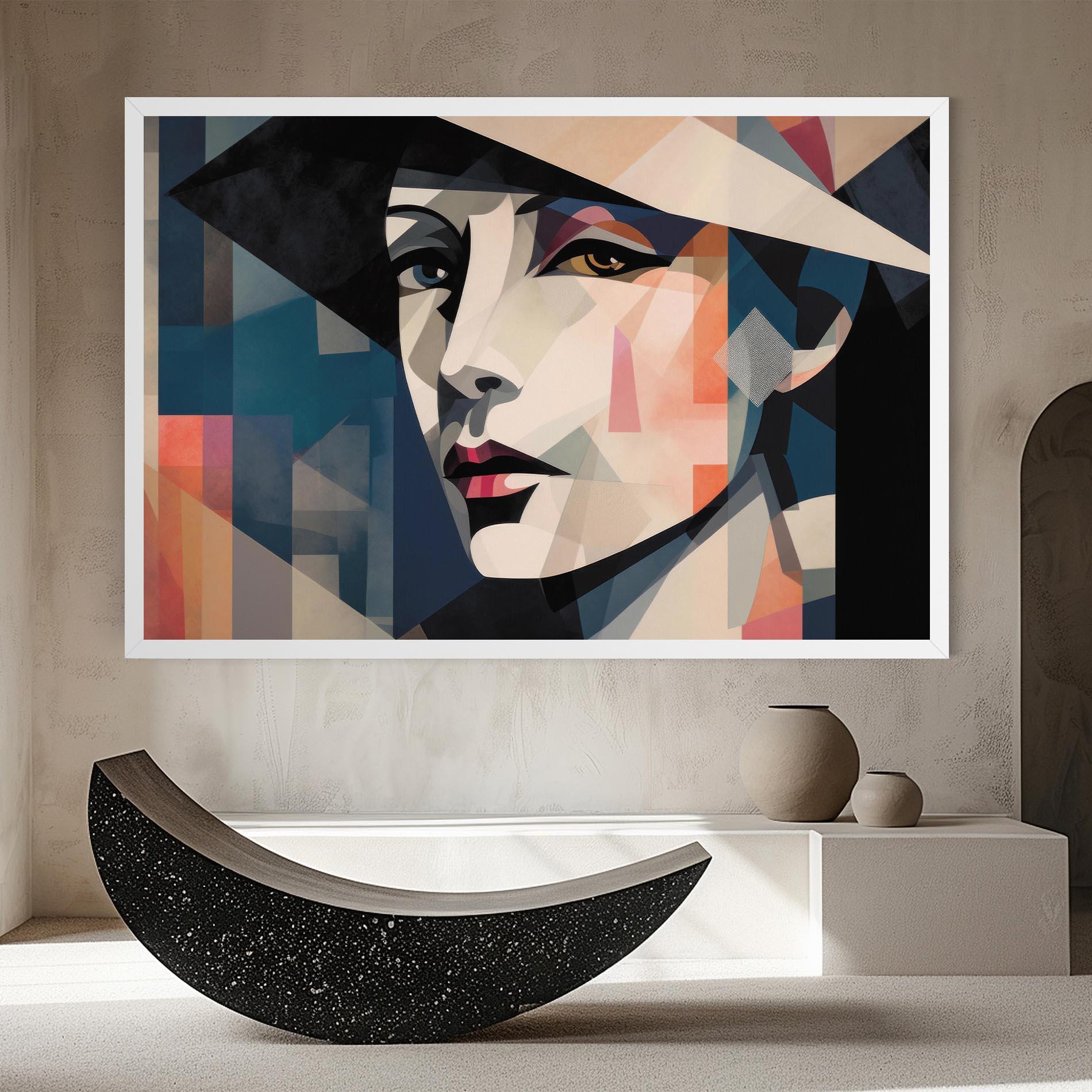 Leinwandbild Chicago Portrait mockup 8