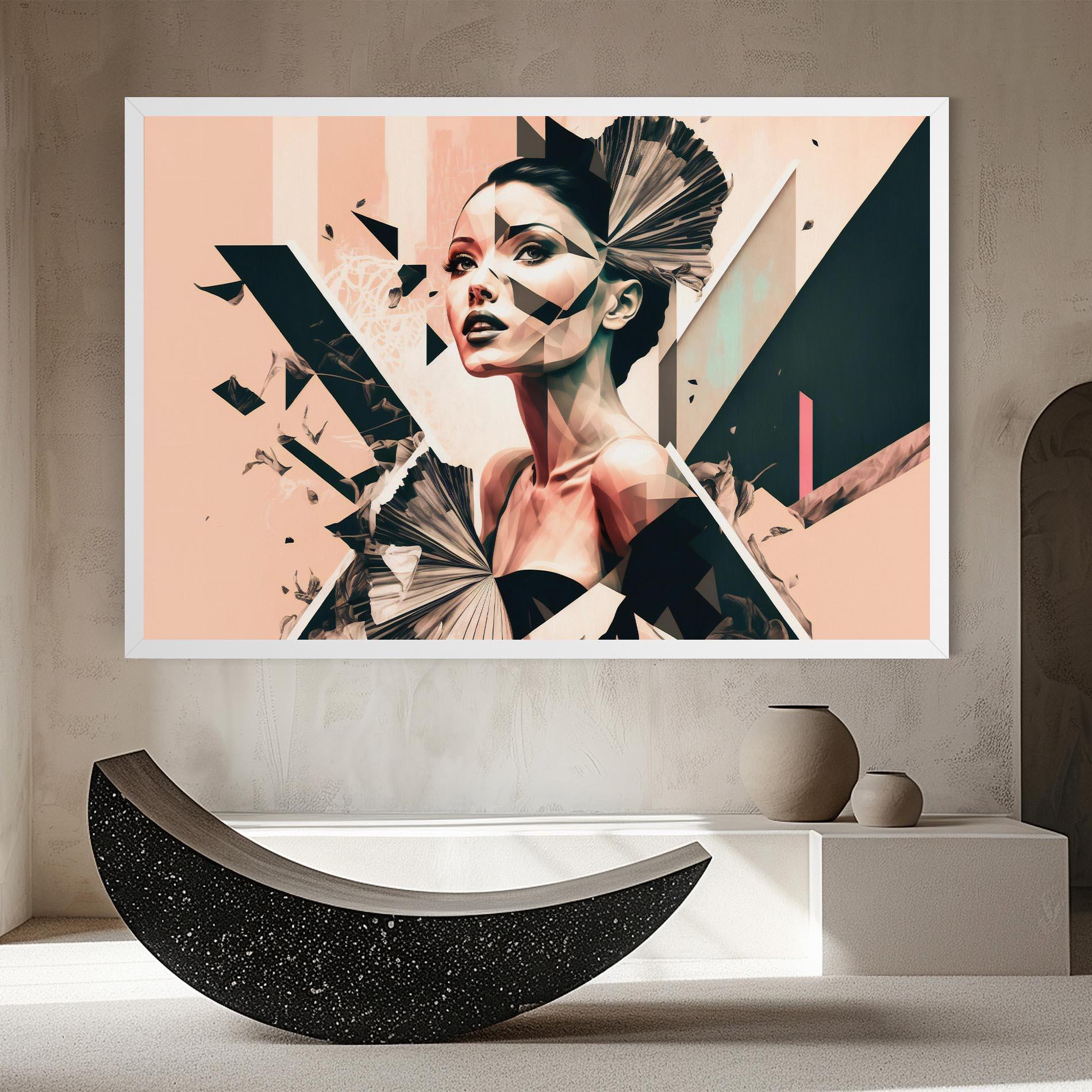 Leinwandbild Fashionista Design mockup 8