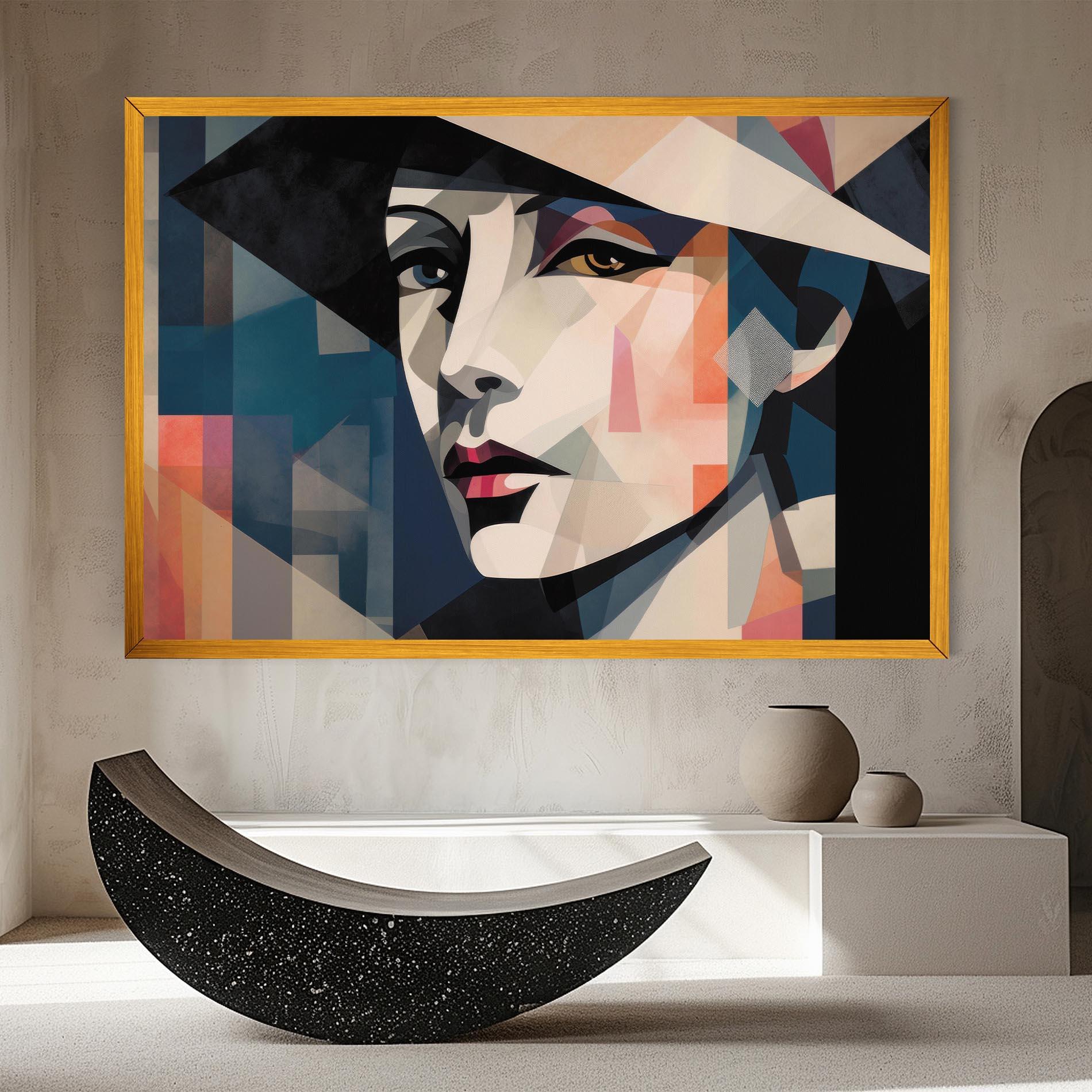 Leinwandbild Chicago Portrait mockup 8