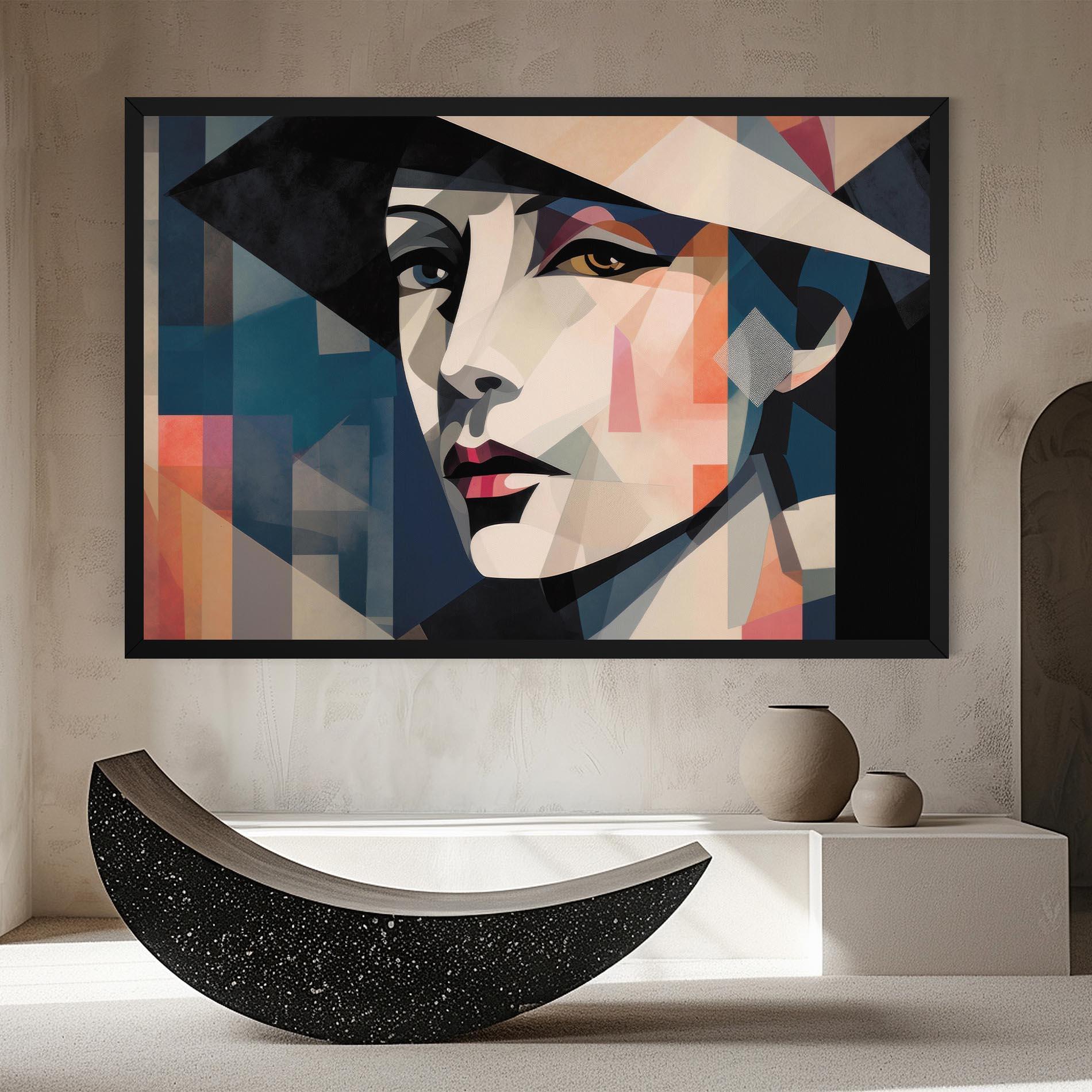 Leinwandbild Chicago Portrait mockup 8