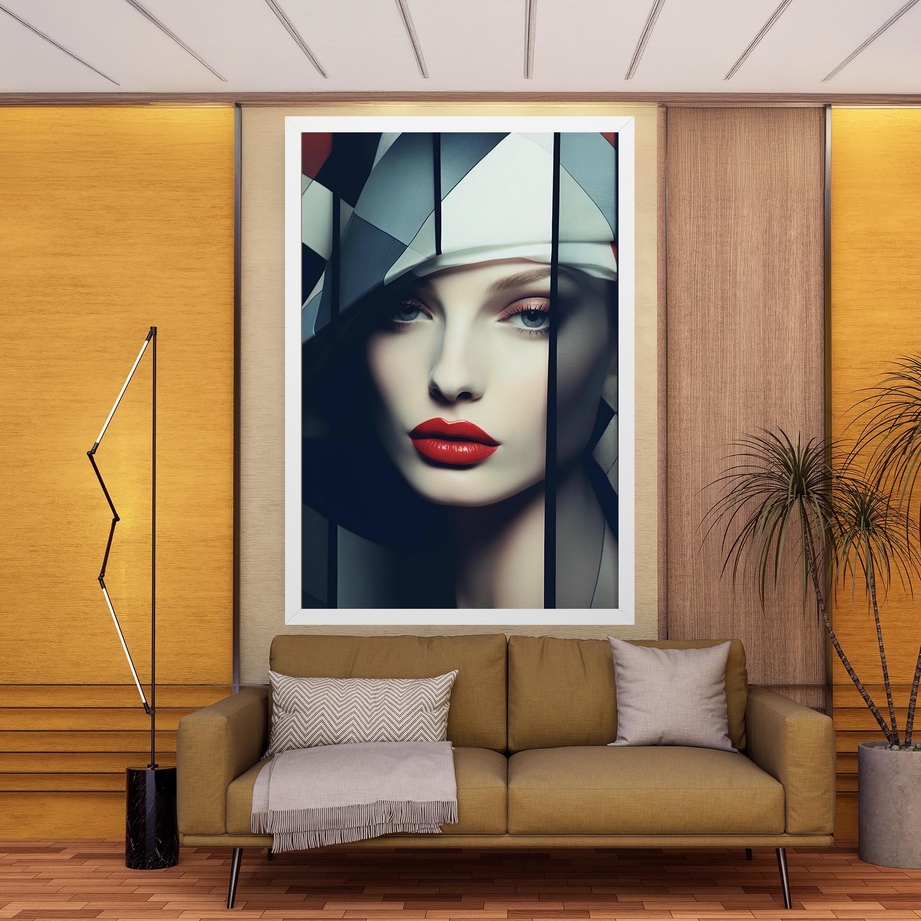 Big Juicy Lips Woman mockup 9