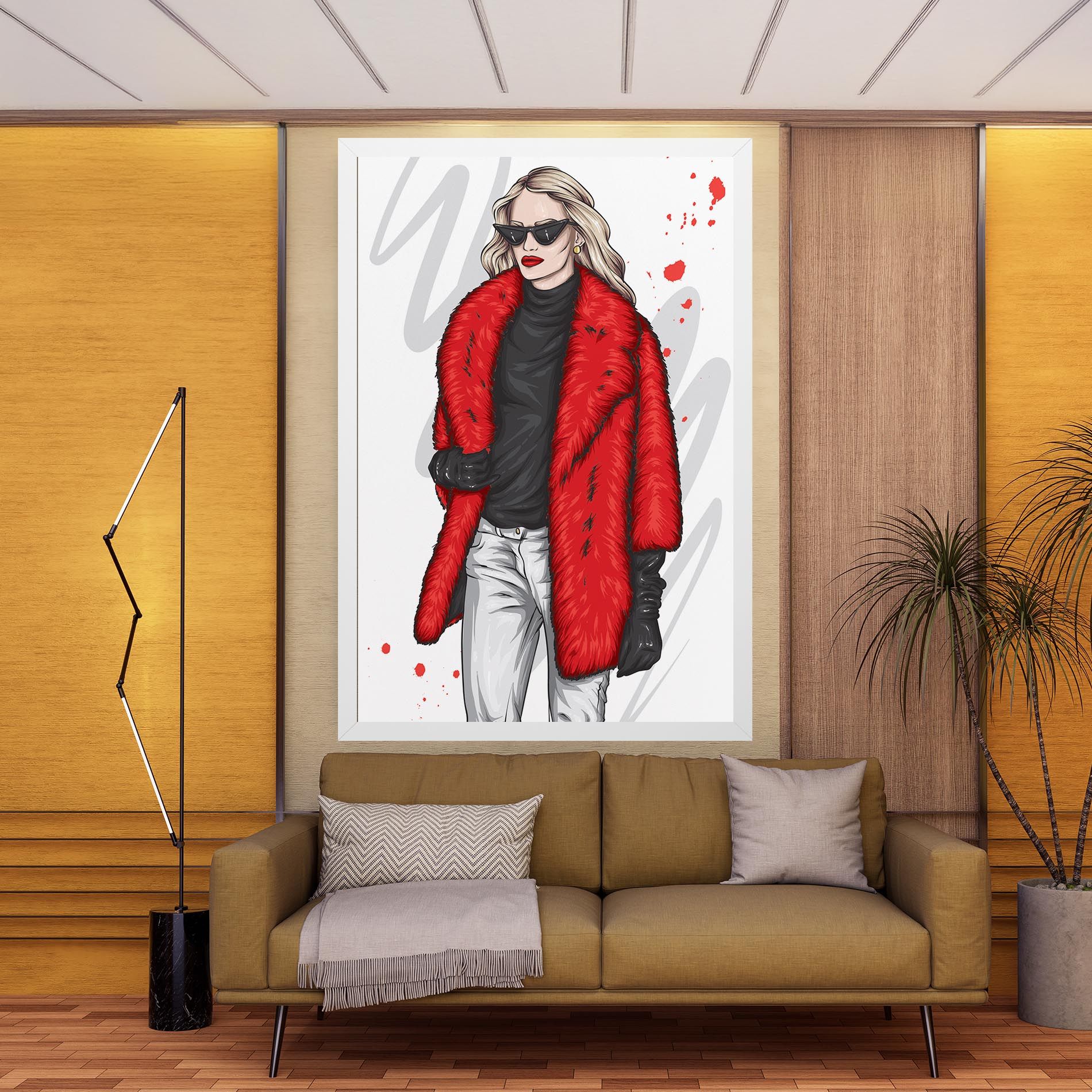 Black Blouse Woman mockup 9