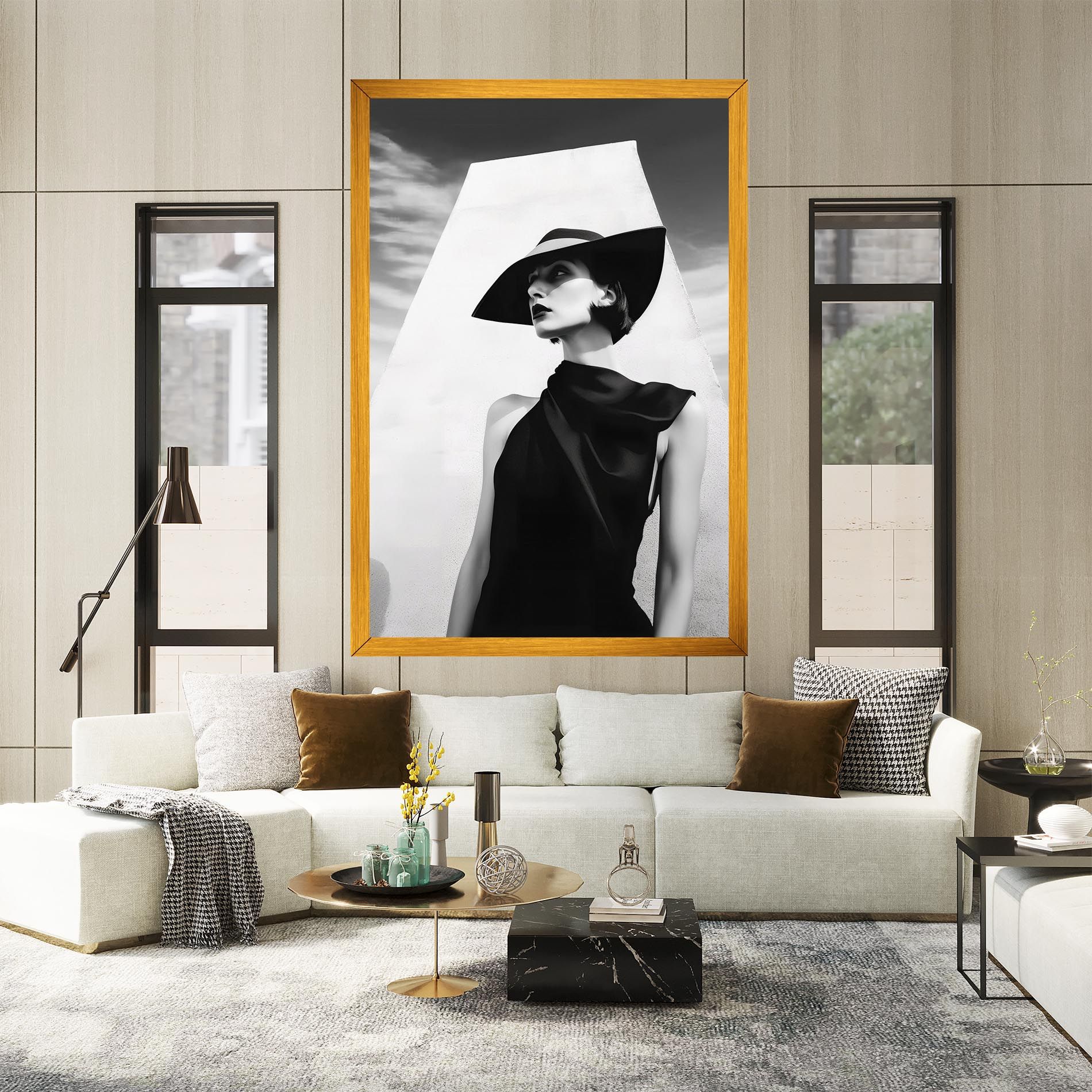 Modern Fashion Portrait mockup 2