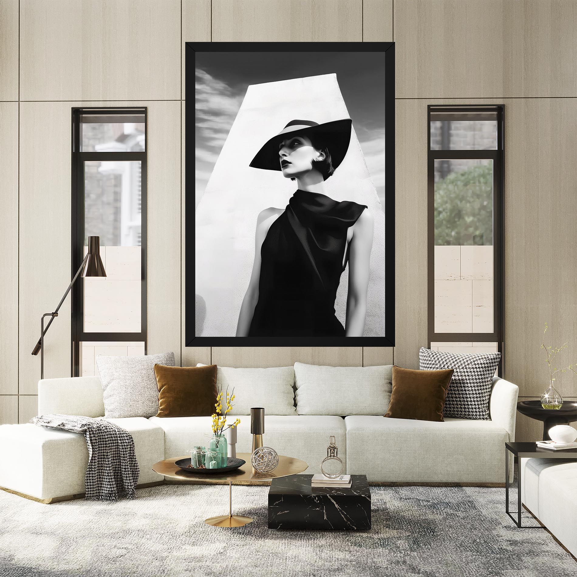 Modern Fashion Portrait mockup 2