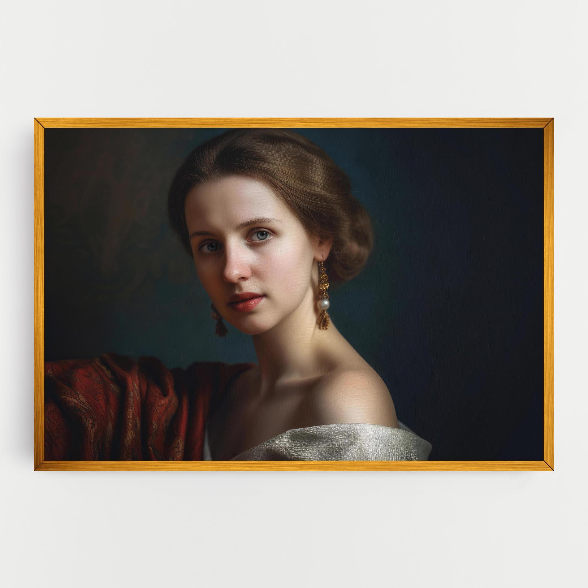 Leinwandbild Classical Painting mockup 0
