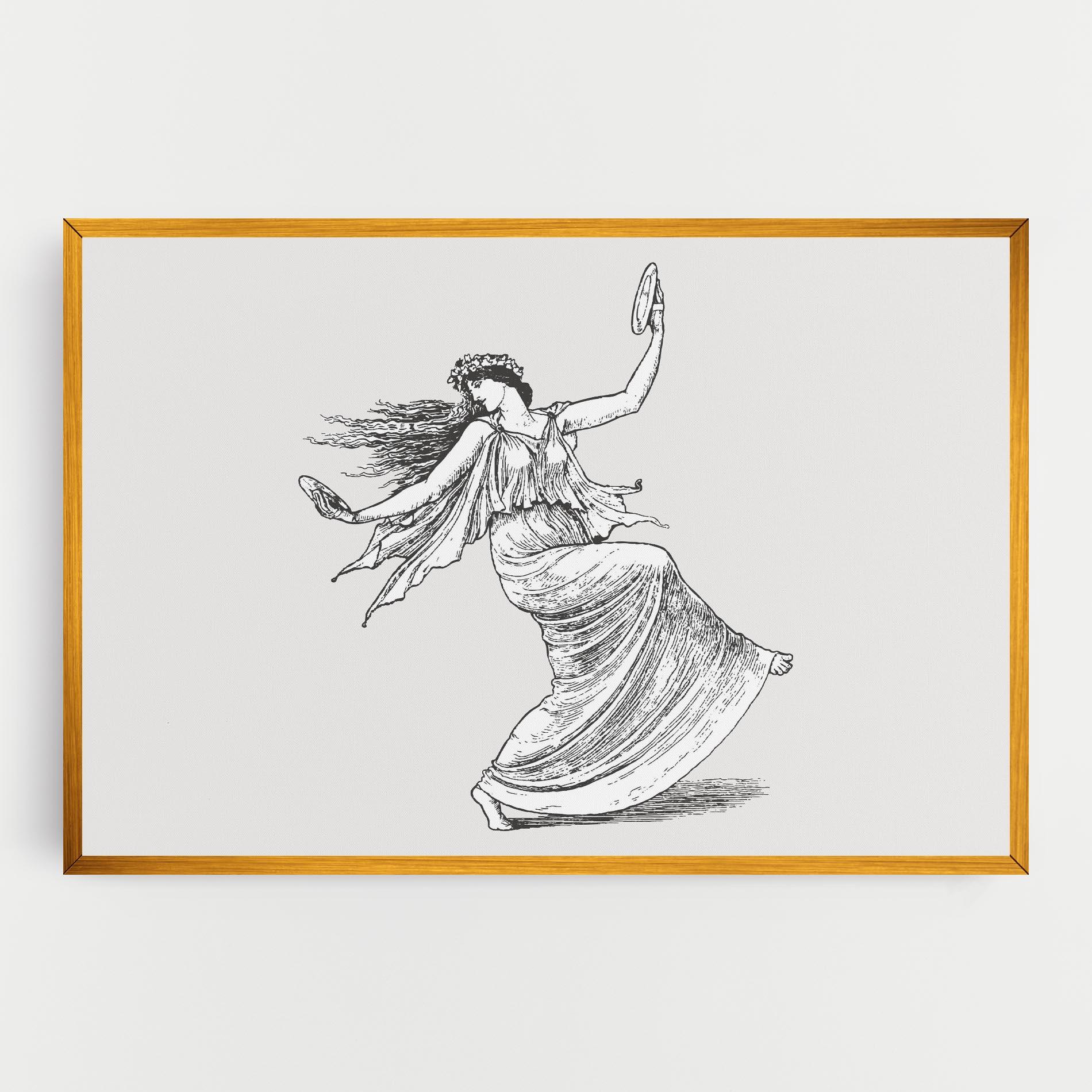 Leinwandbild Vintage Dance mockup 0