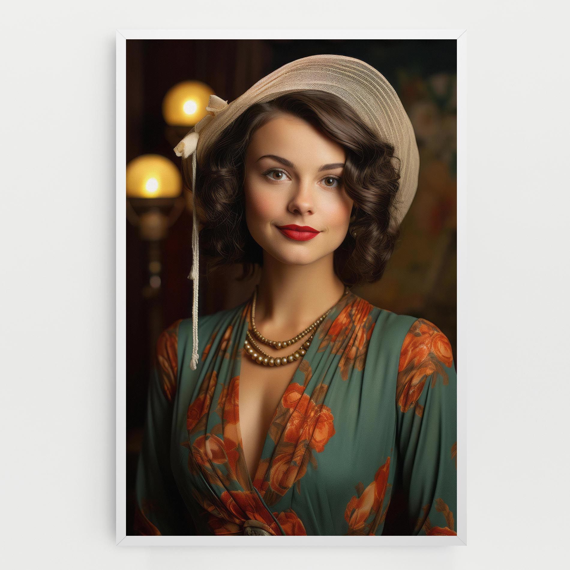 Green Orange Blouse mockup 0