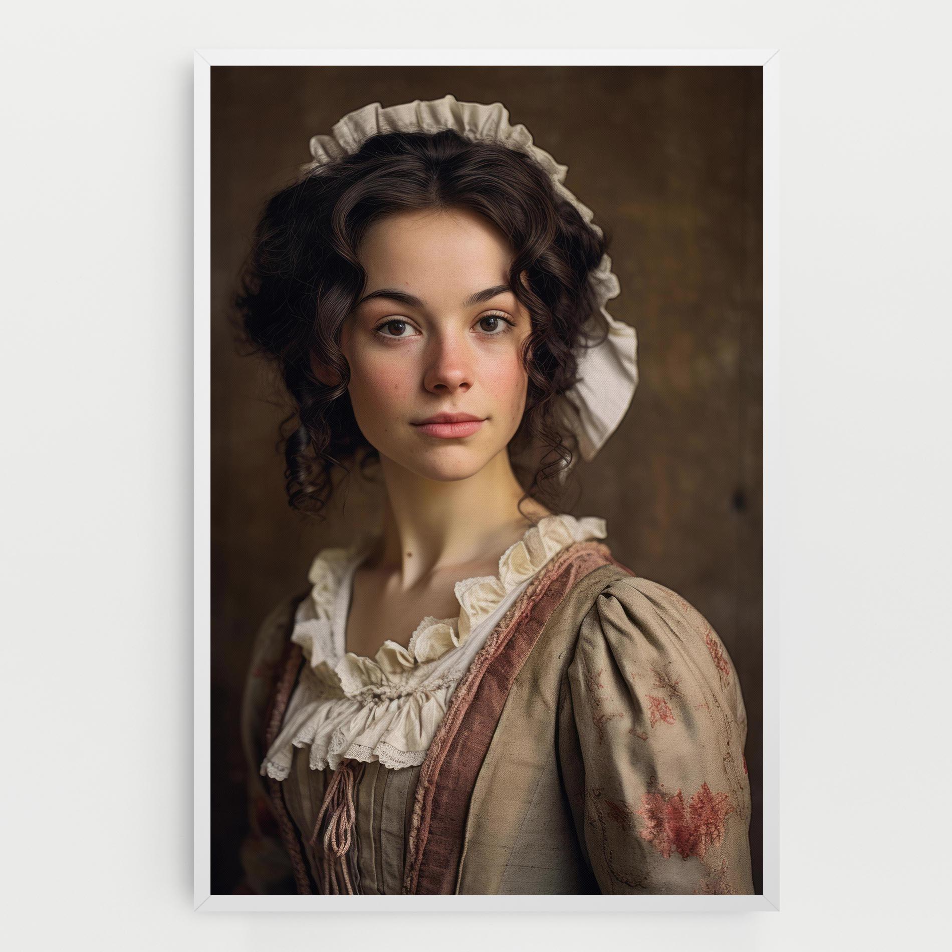 Leinwandbild Light Green Dress mockup 0