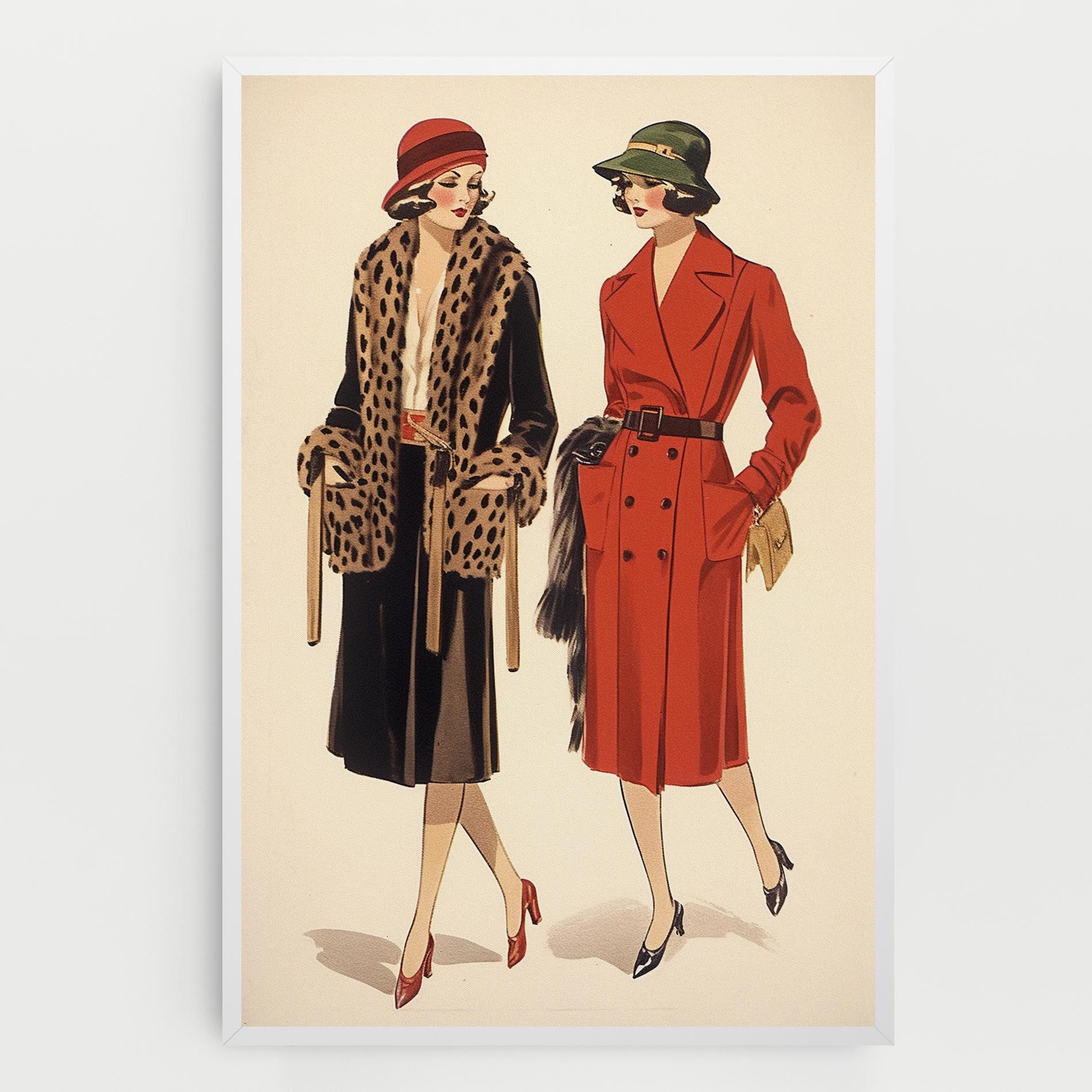 Vintage Side By Side mockup 0