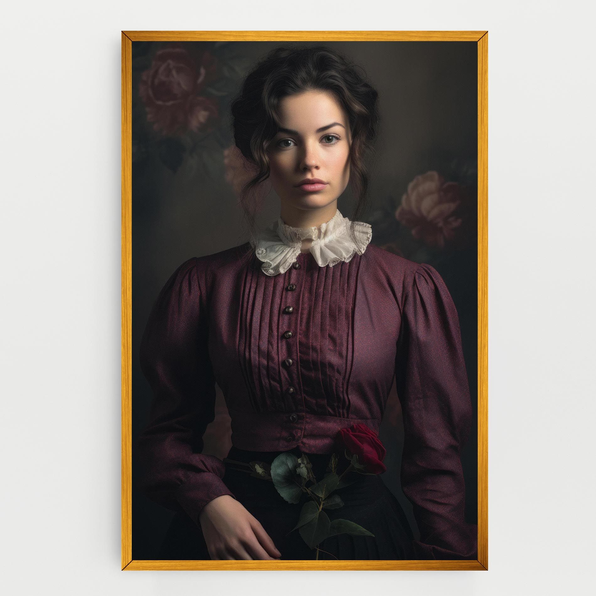 Holding Vintage Rose mockup 0