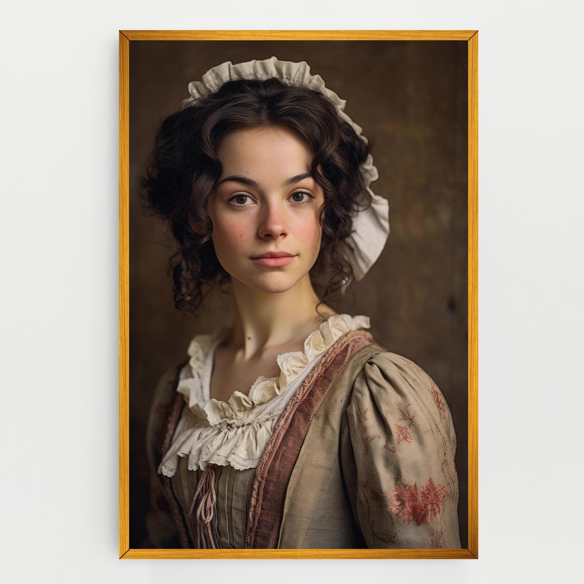 Leinwandbild Light Green Dress mockup 0