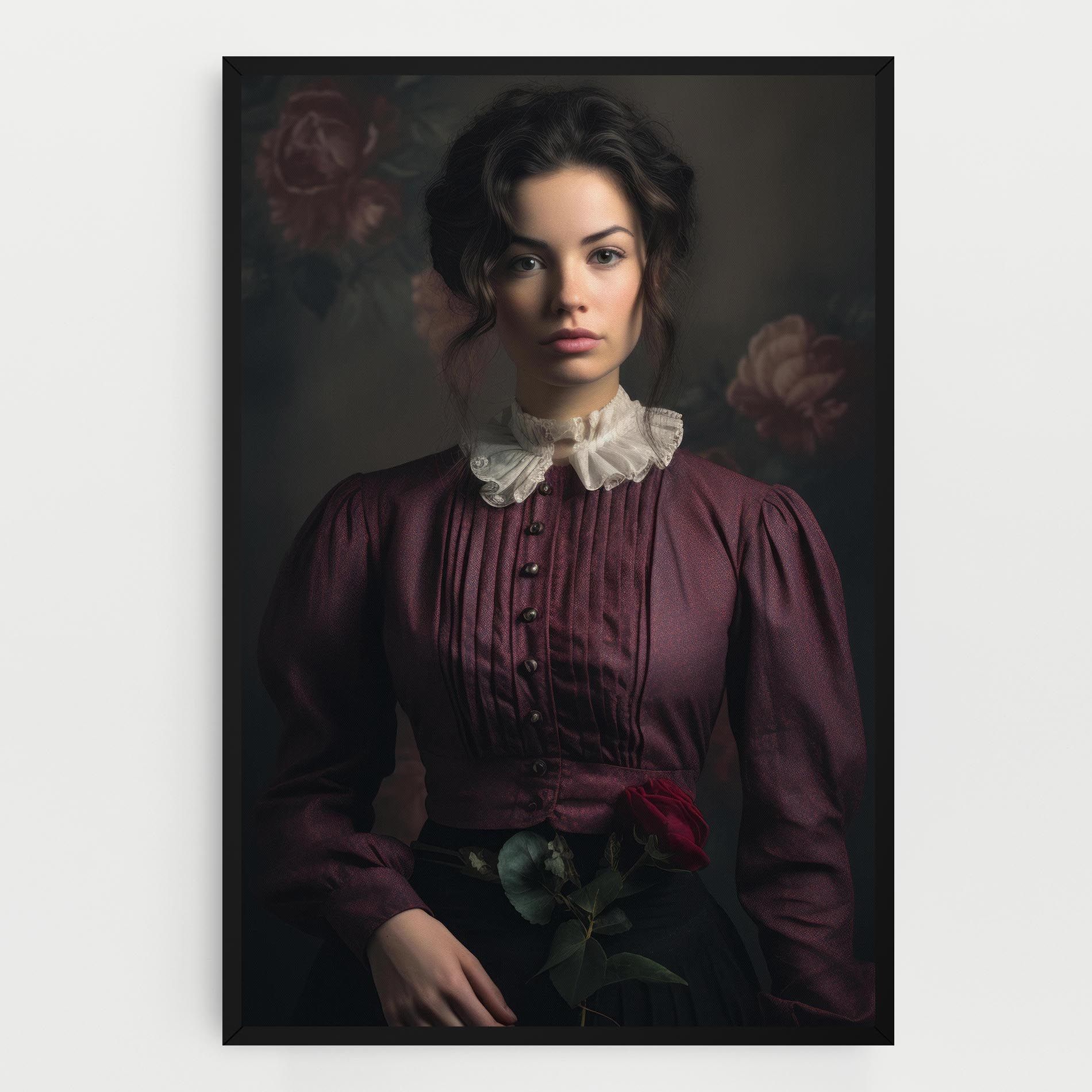 Holding Vintage Rose mockup 0