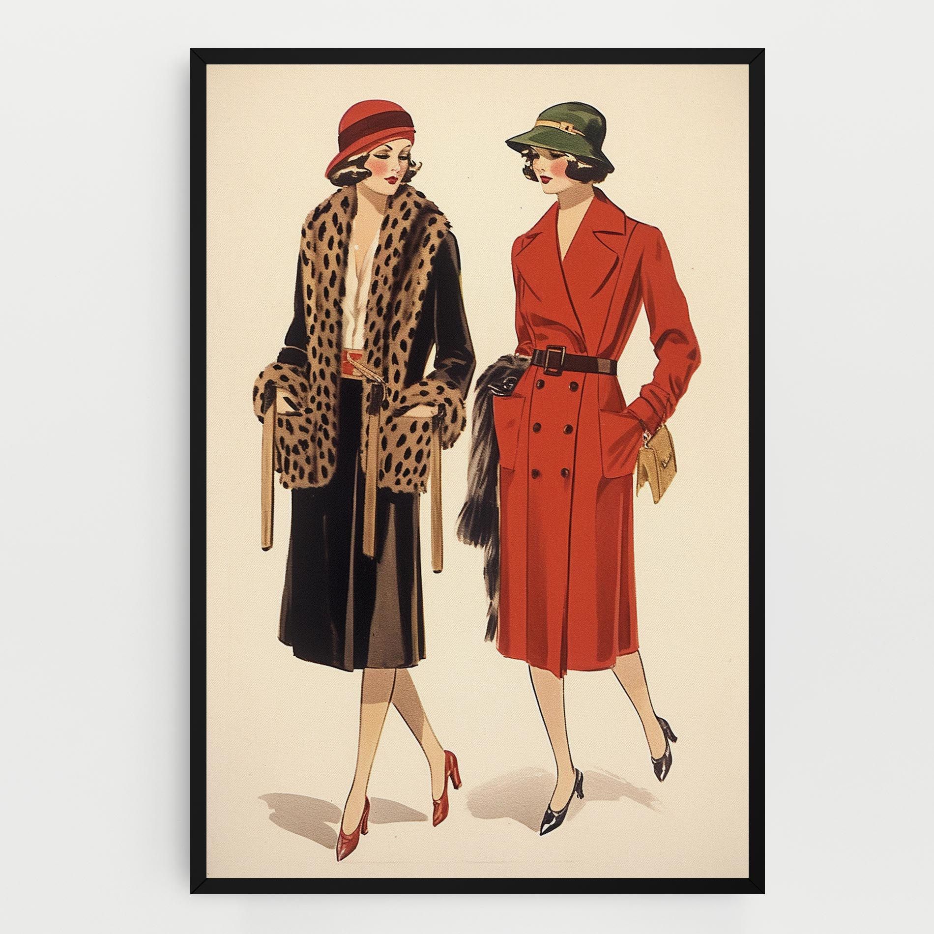 Vintage Side By Side mockup 0