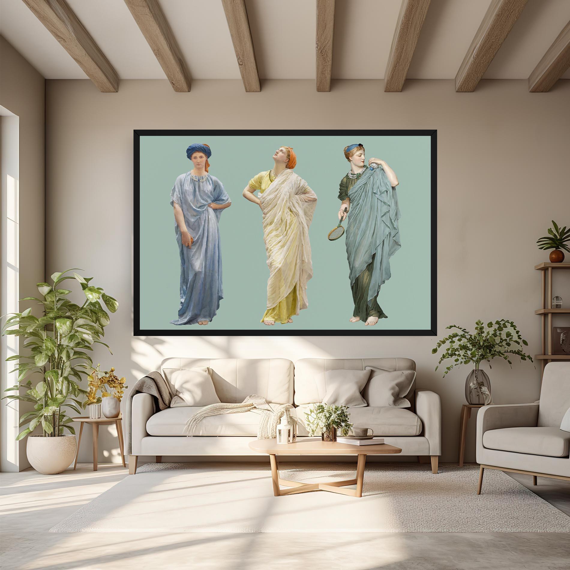 Leinwandbild Vintage Looking Up mockup 6