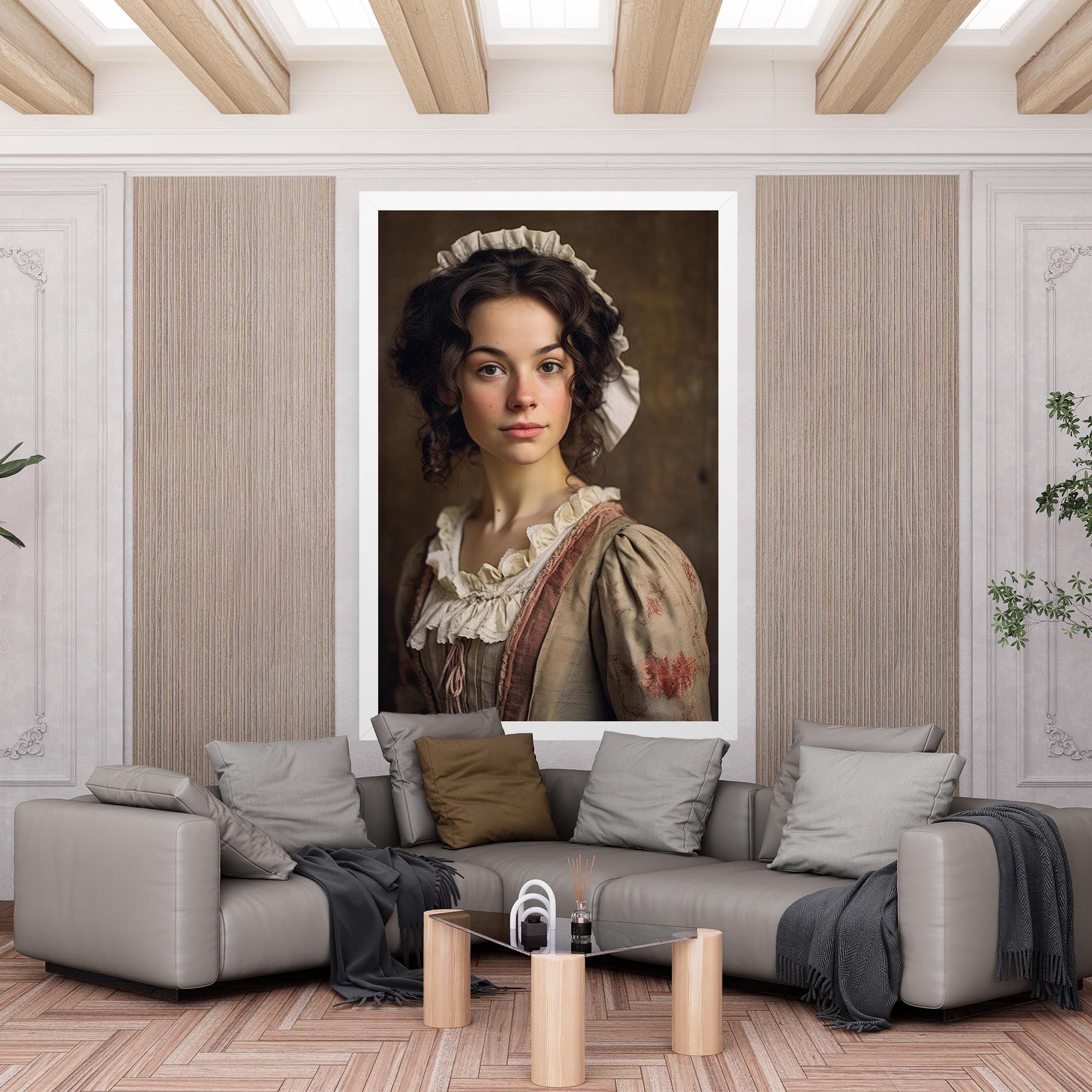 Light Green Dress mockup 6