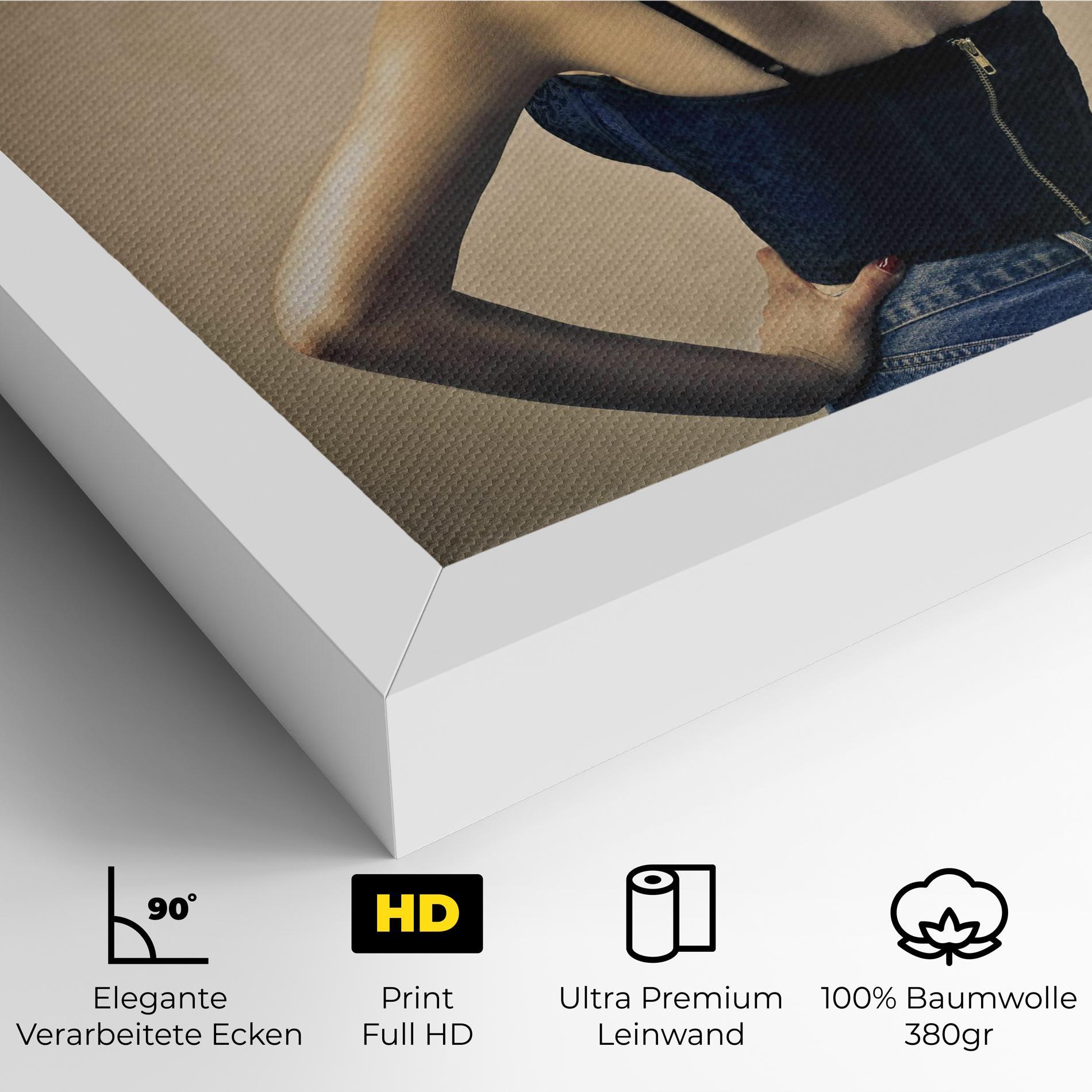 Leinwandbild Pin Up Girl mockup 4