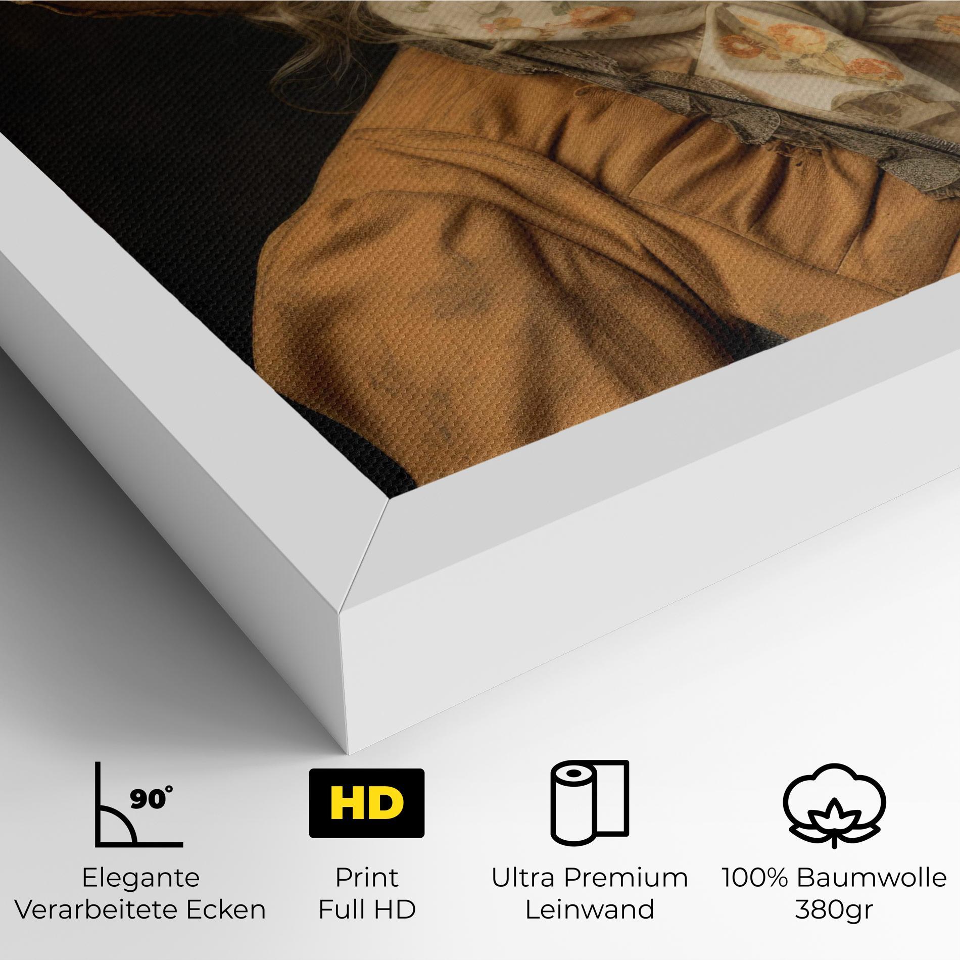 Leinwandbild Pretty Vintage Blonde mockup 4