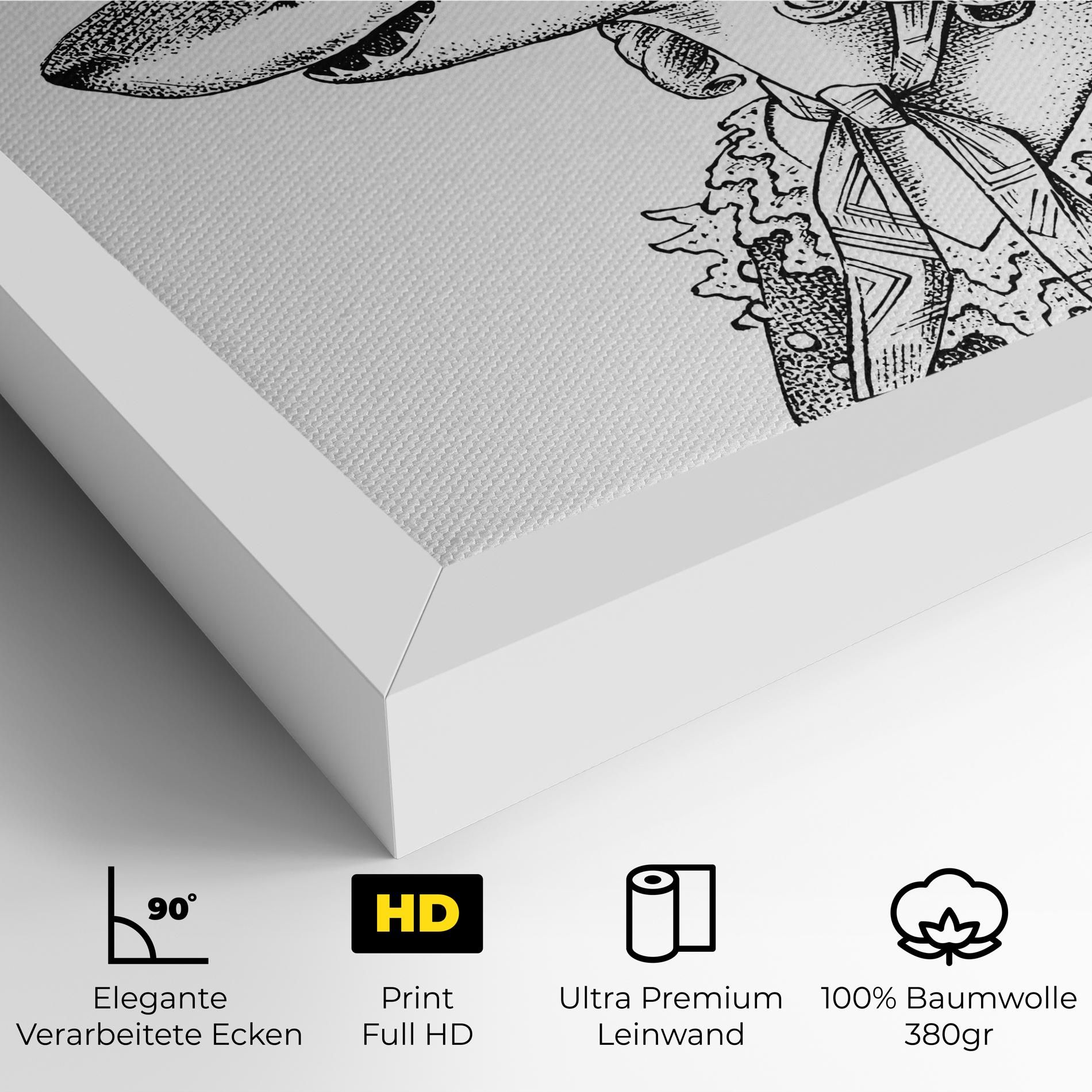 Vintage Shark mockup 4