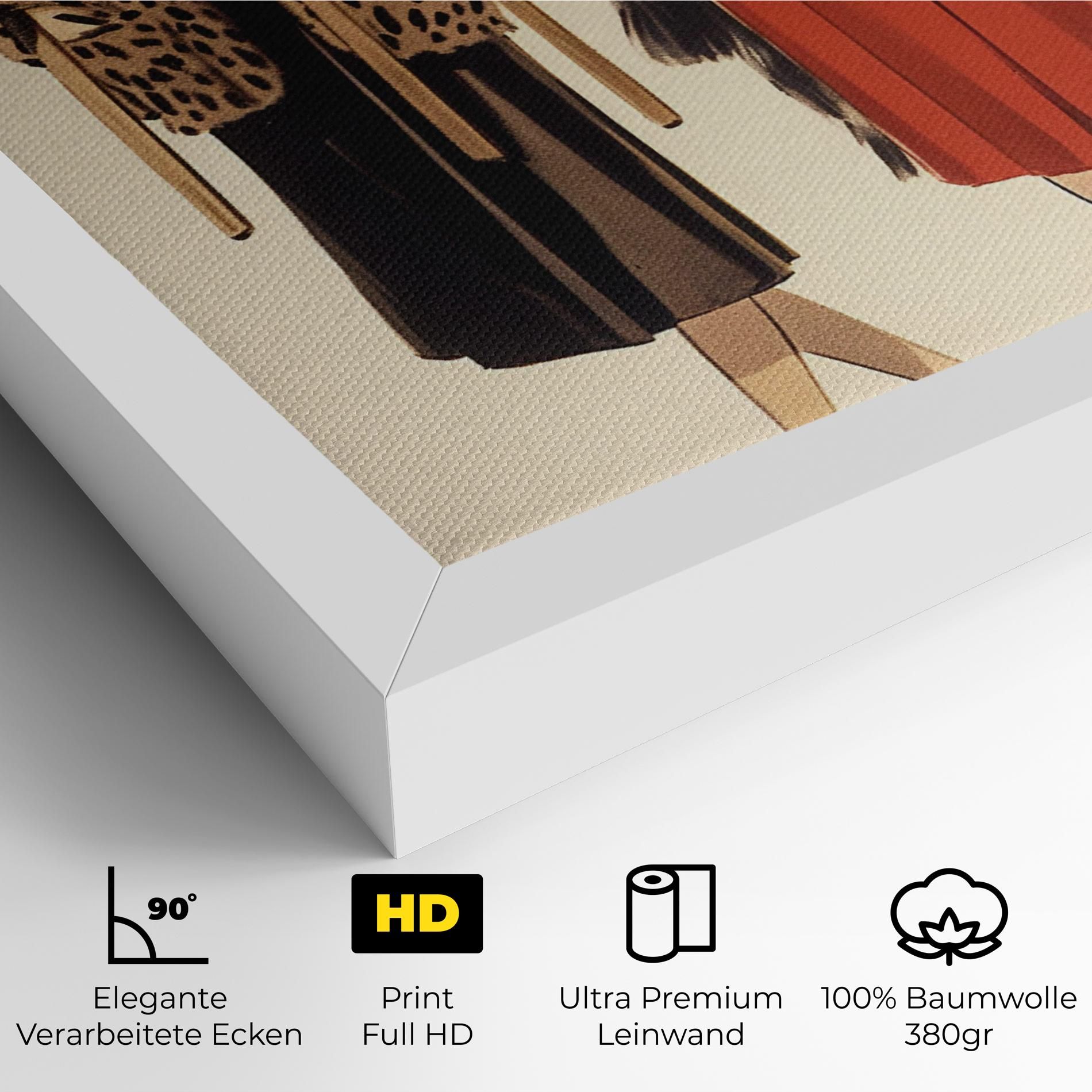 Vintage Side By Side mockup 4