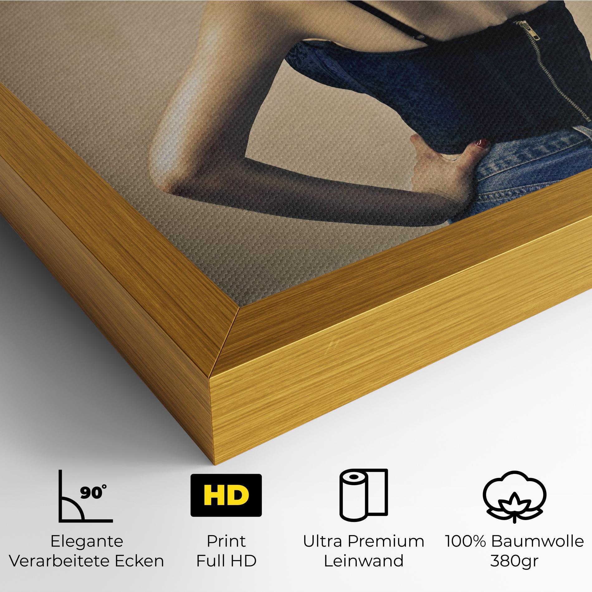 Leinwandbild Pin Up Girl mockup 4