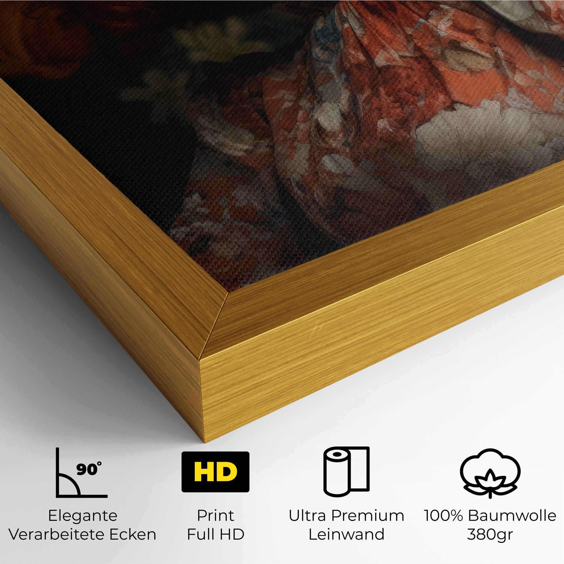 Red Vintage Hair mockup 4