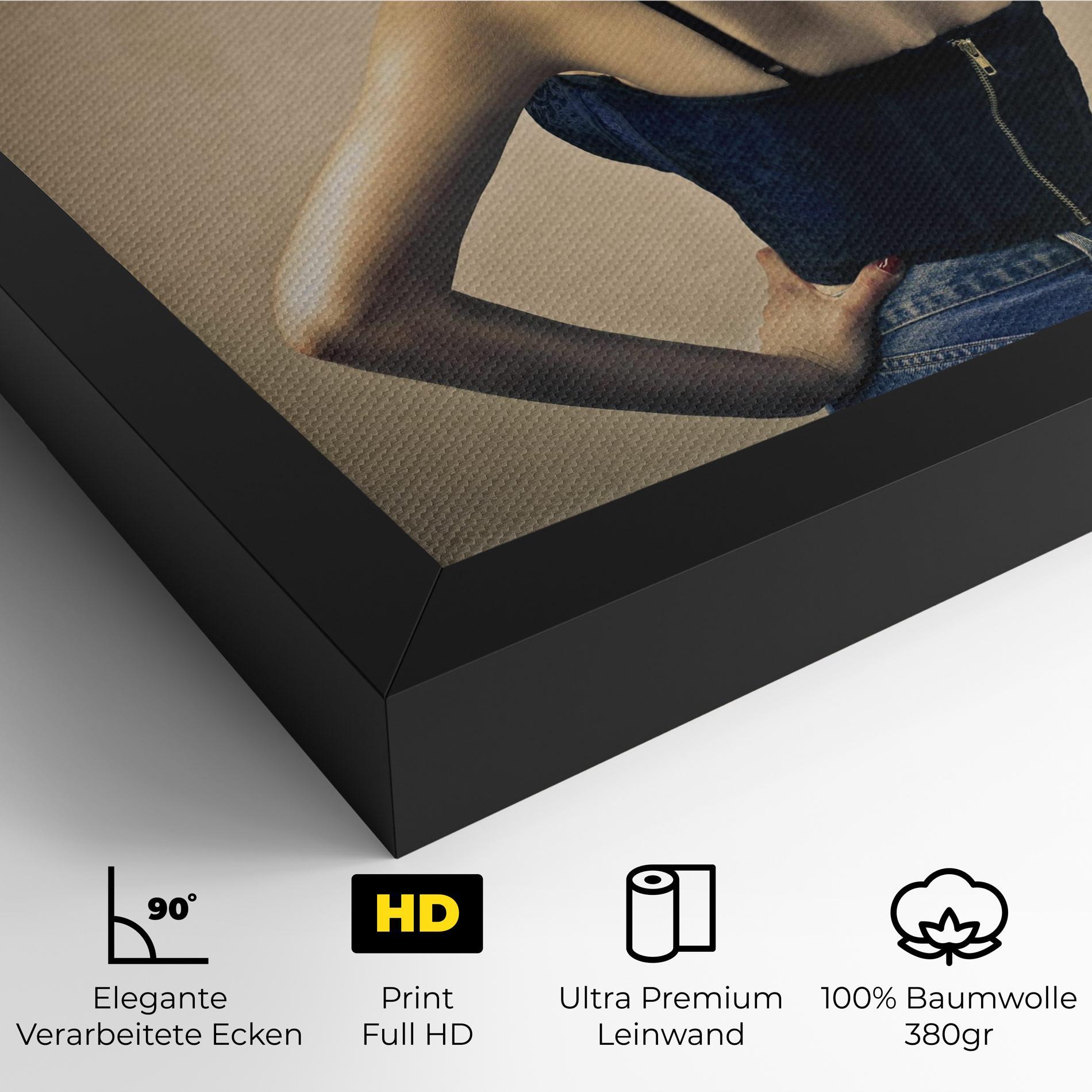 Leinwandbild Pin Up Girl mockup 4