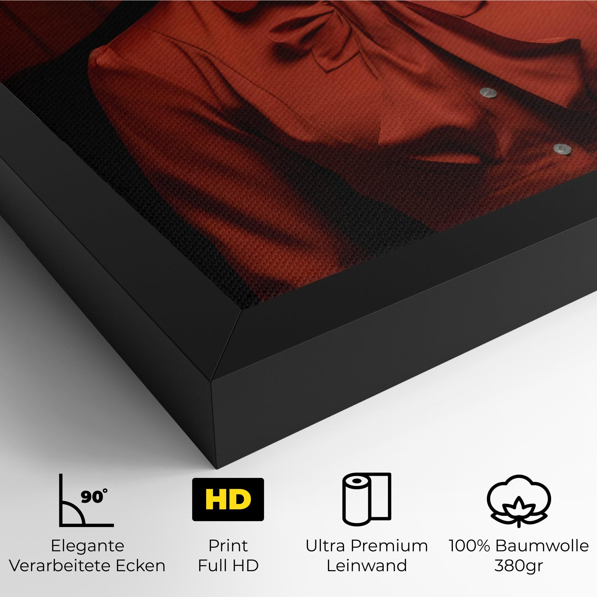 Pretty Red Blouse mockup 4