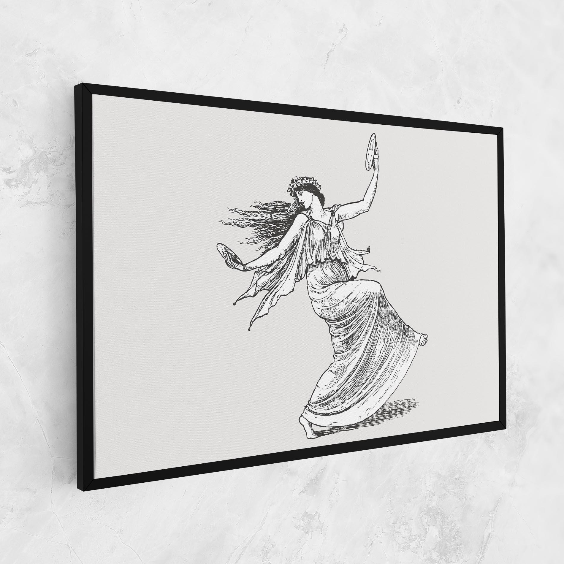 Leinwandbild Vintage Dance mockup 1