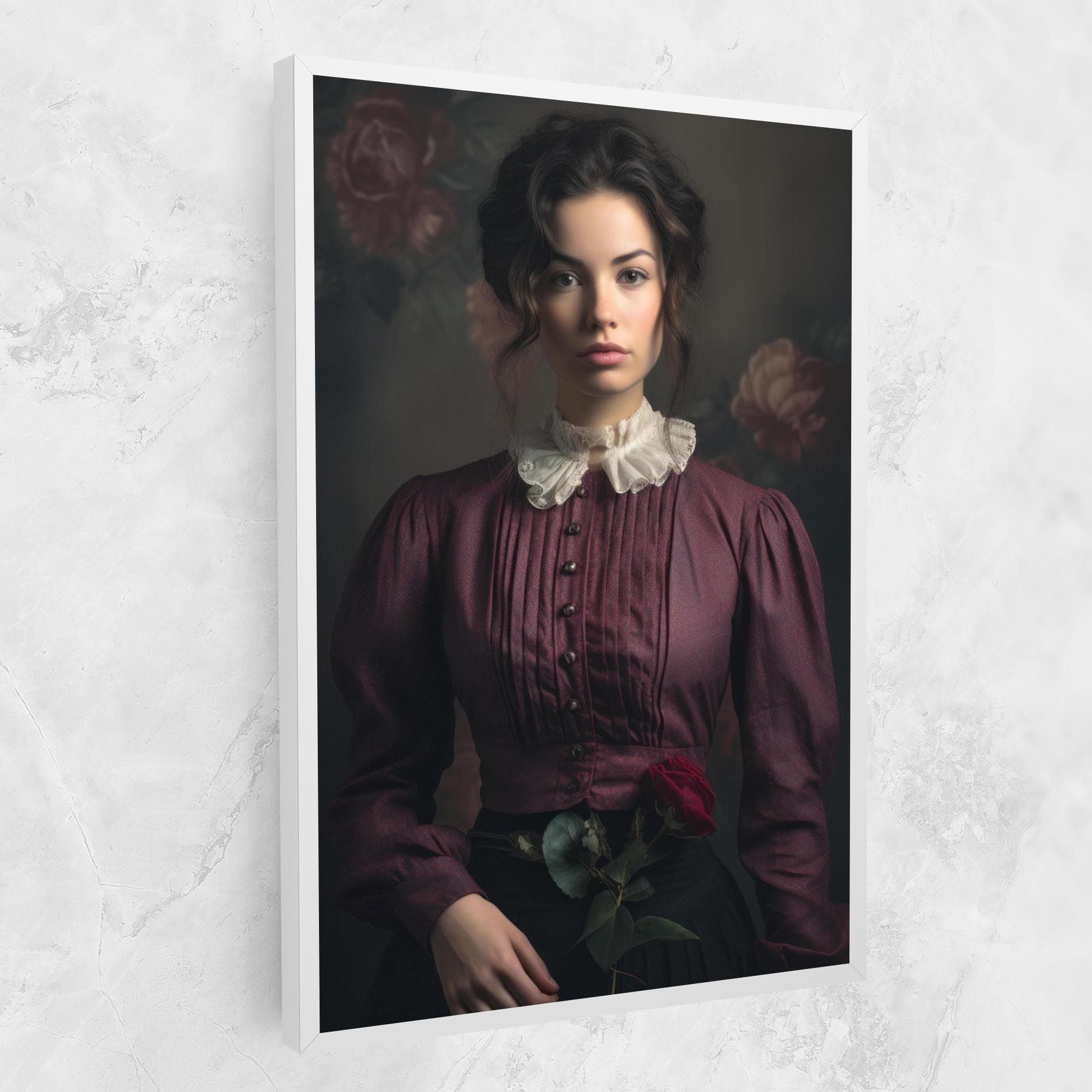 Holding Vintage Rose mockup 1