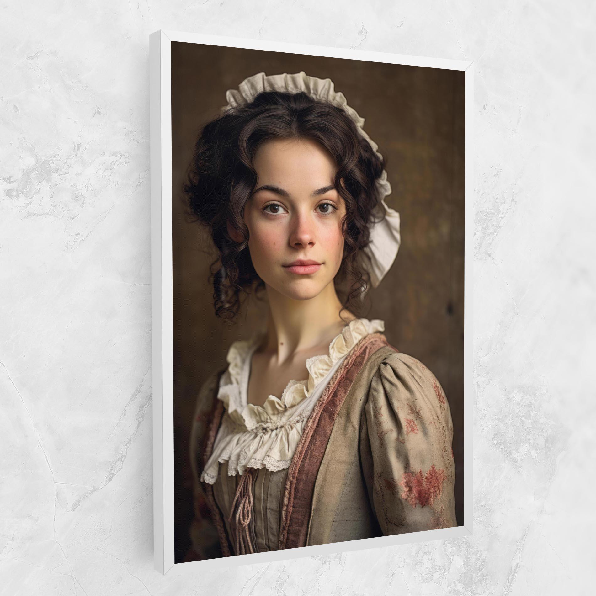 Leinwandbild Light Green Dress mockup 1