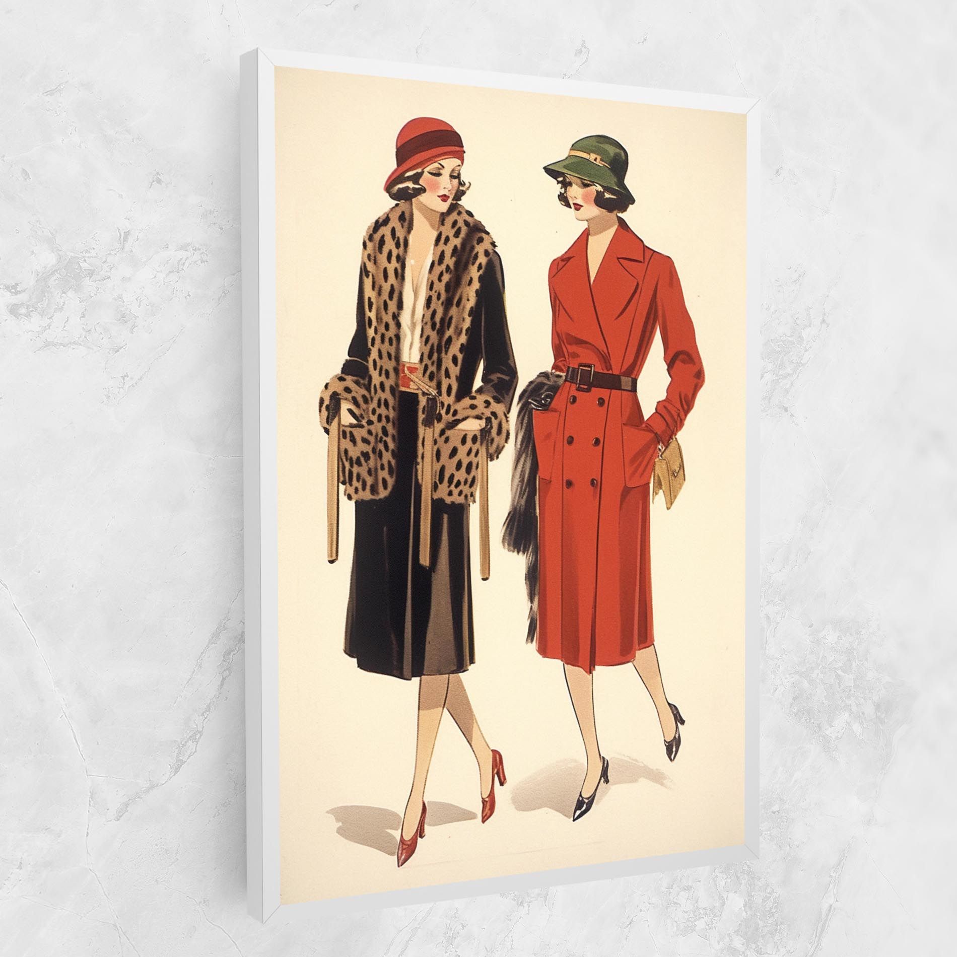 Vintage Side By Side mockup 1