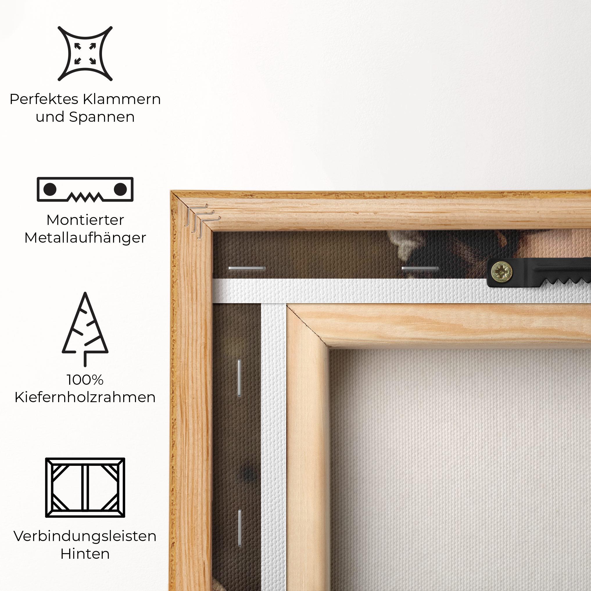 Leinwandbild Light Green Dress mockup 5