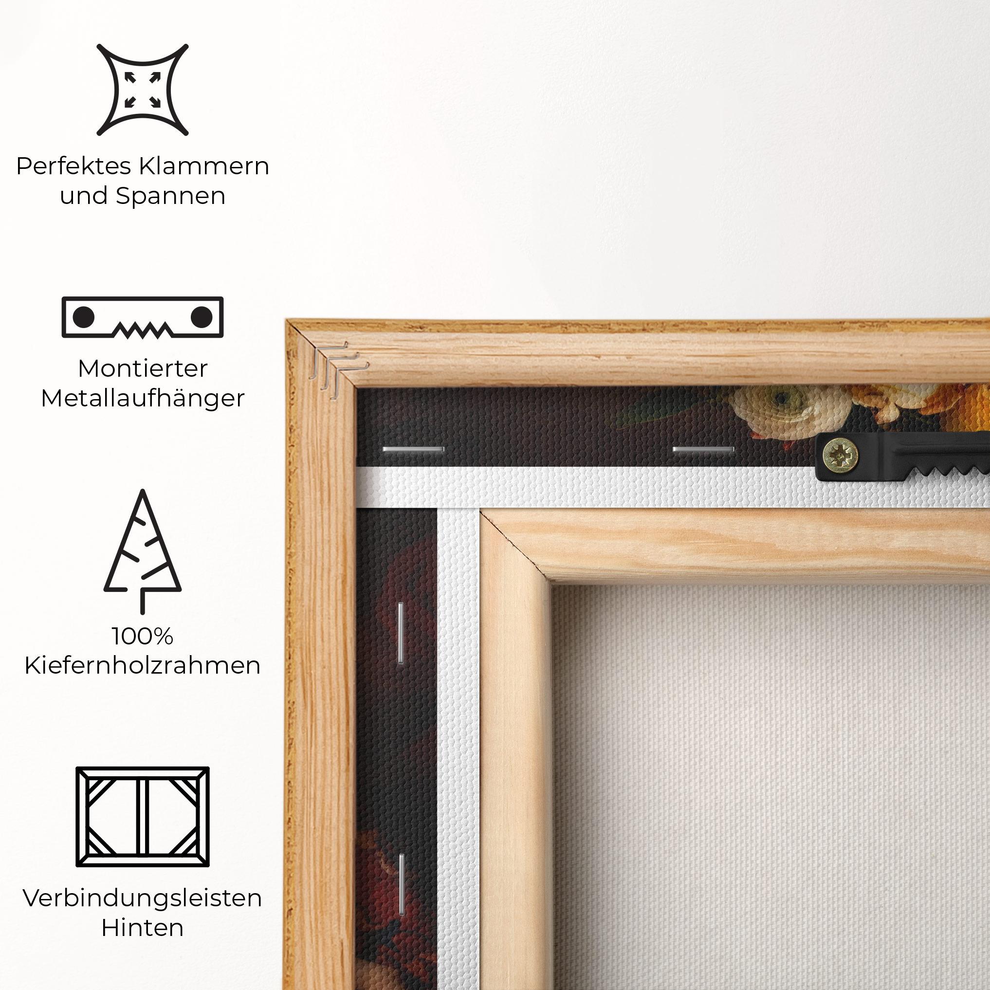 Leinwandbild Renaissance Woman mockup 5