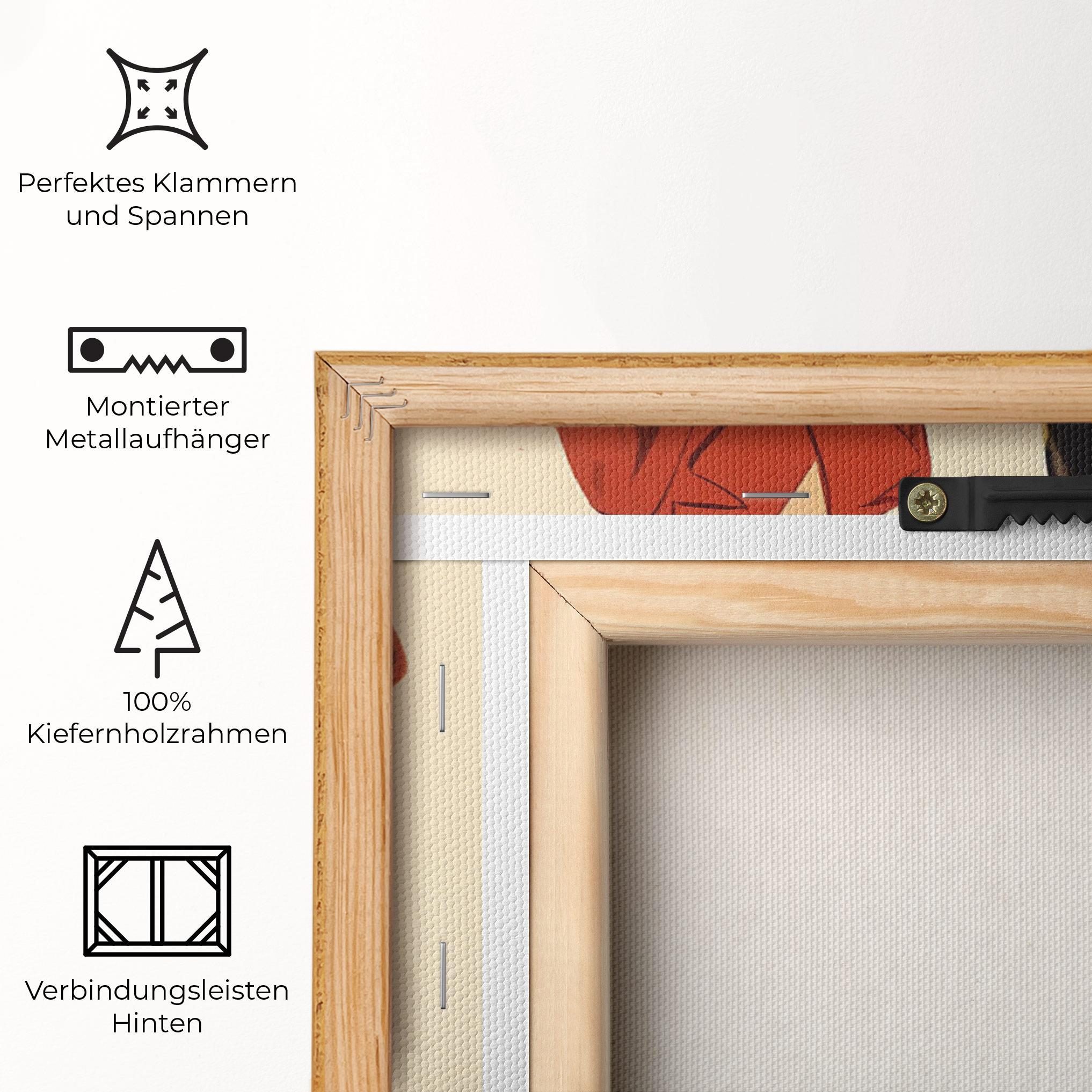 Leinwandbild Vintage Side By Side mockup 5