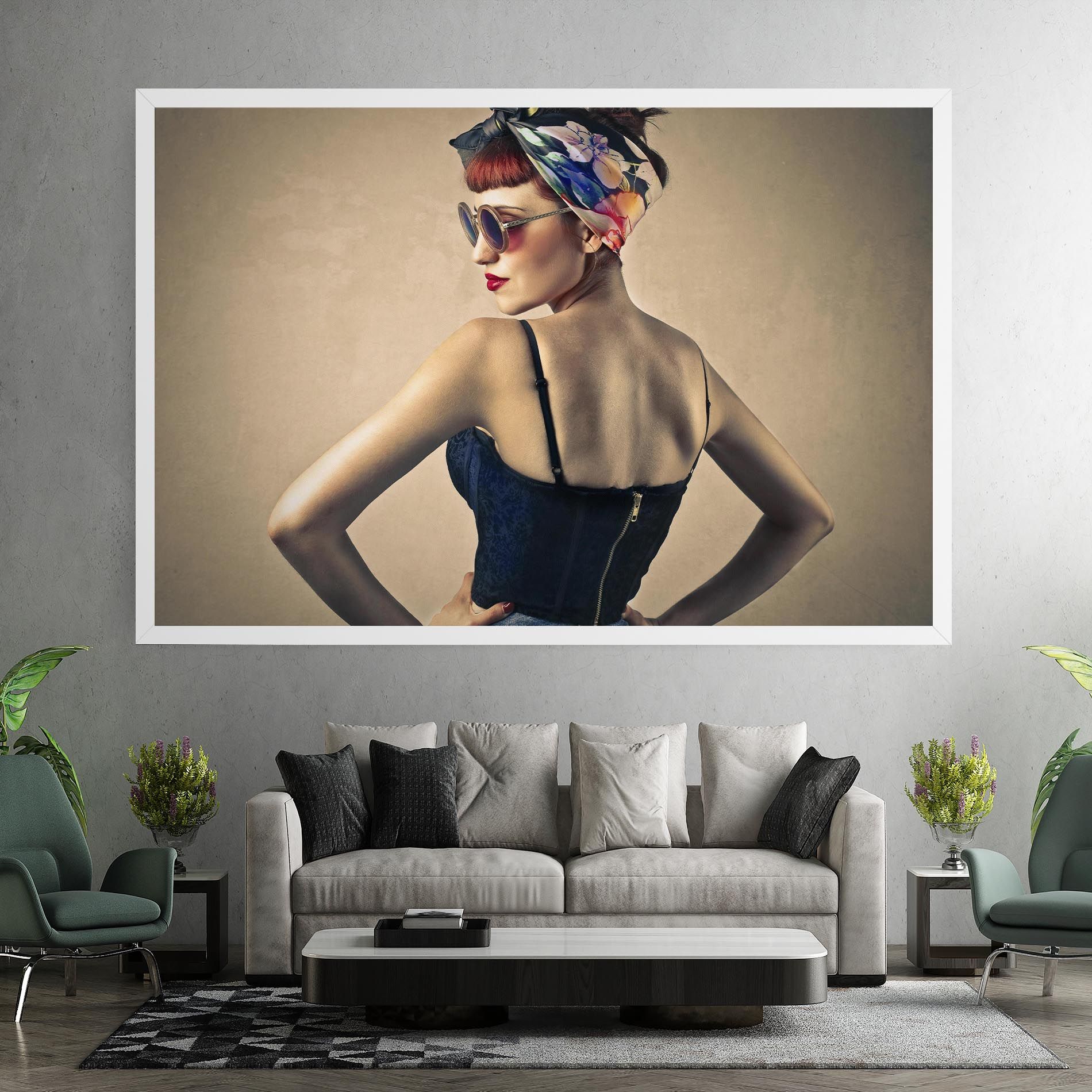 Pin Up Girl mockup 7