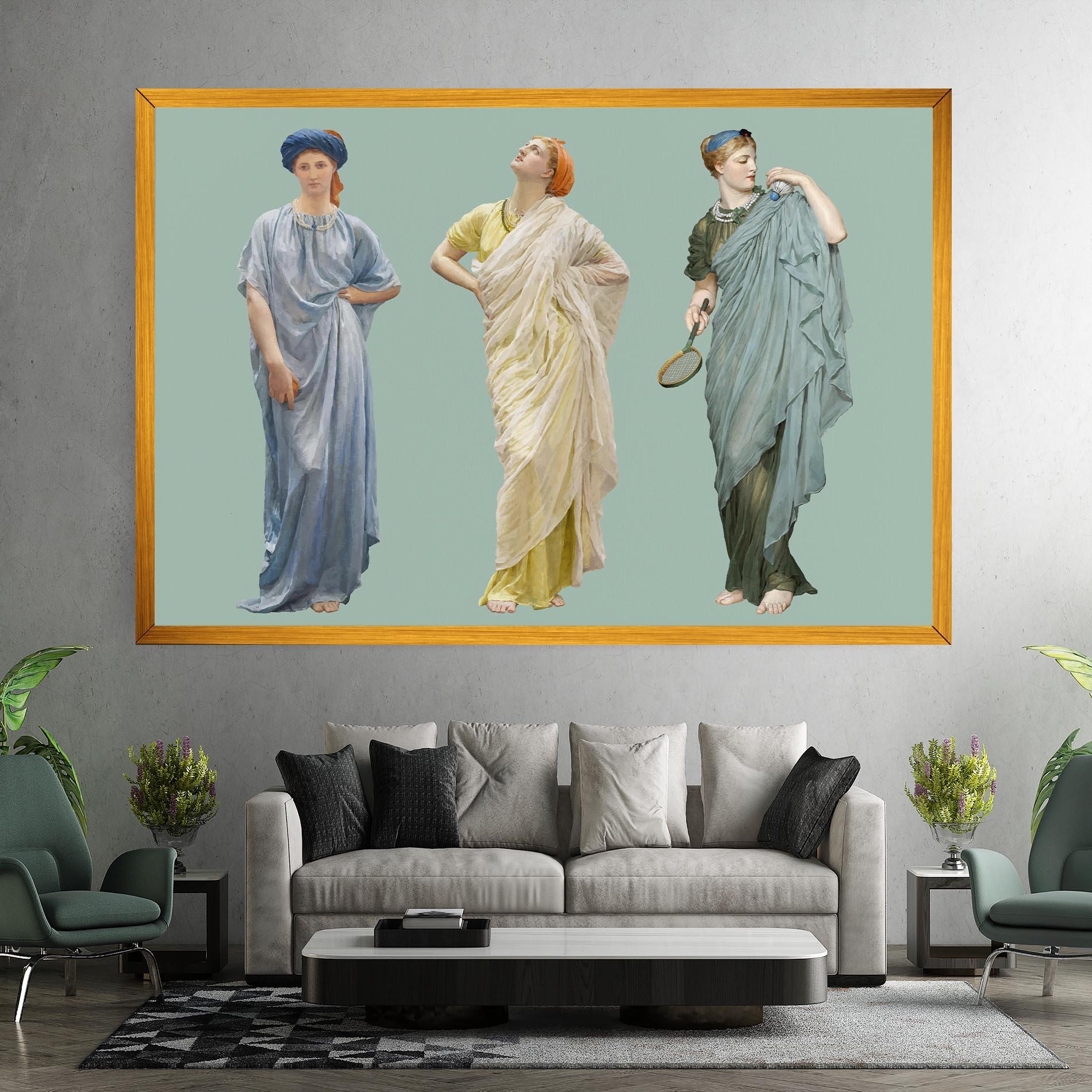 Leinwandbild Vintage Looking Up mockup 7