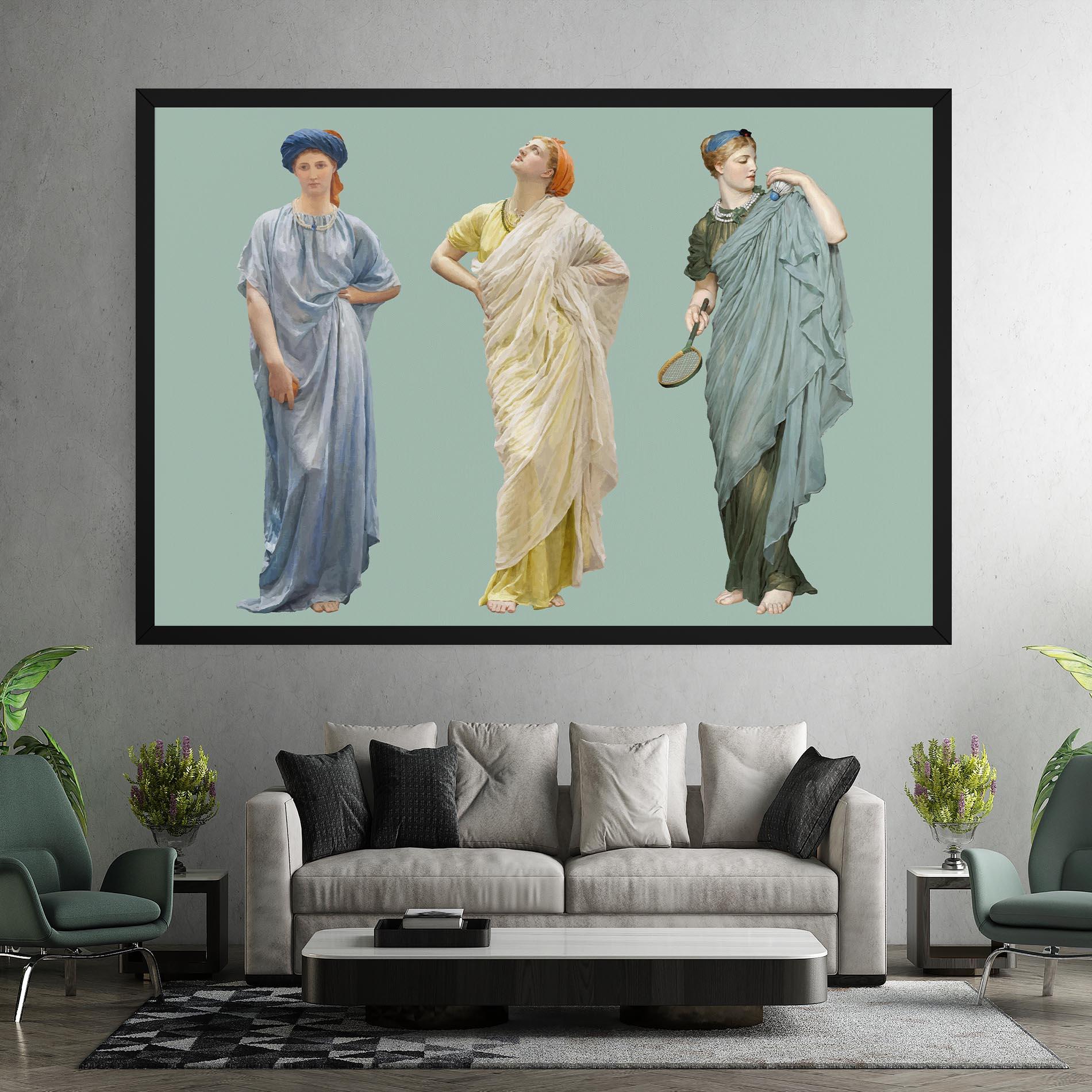 Leinwandbild Vintage Looking Up mockup 7