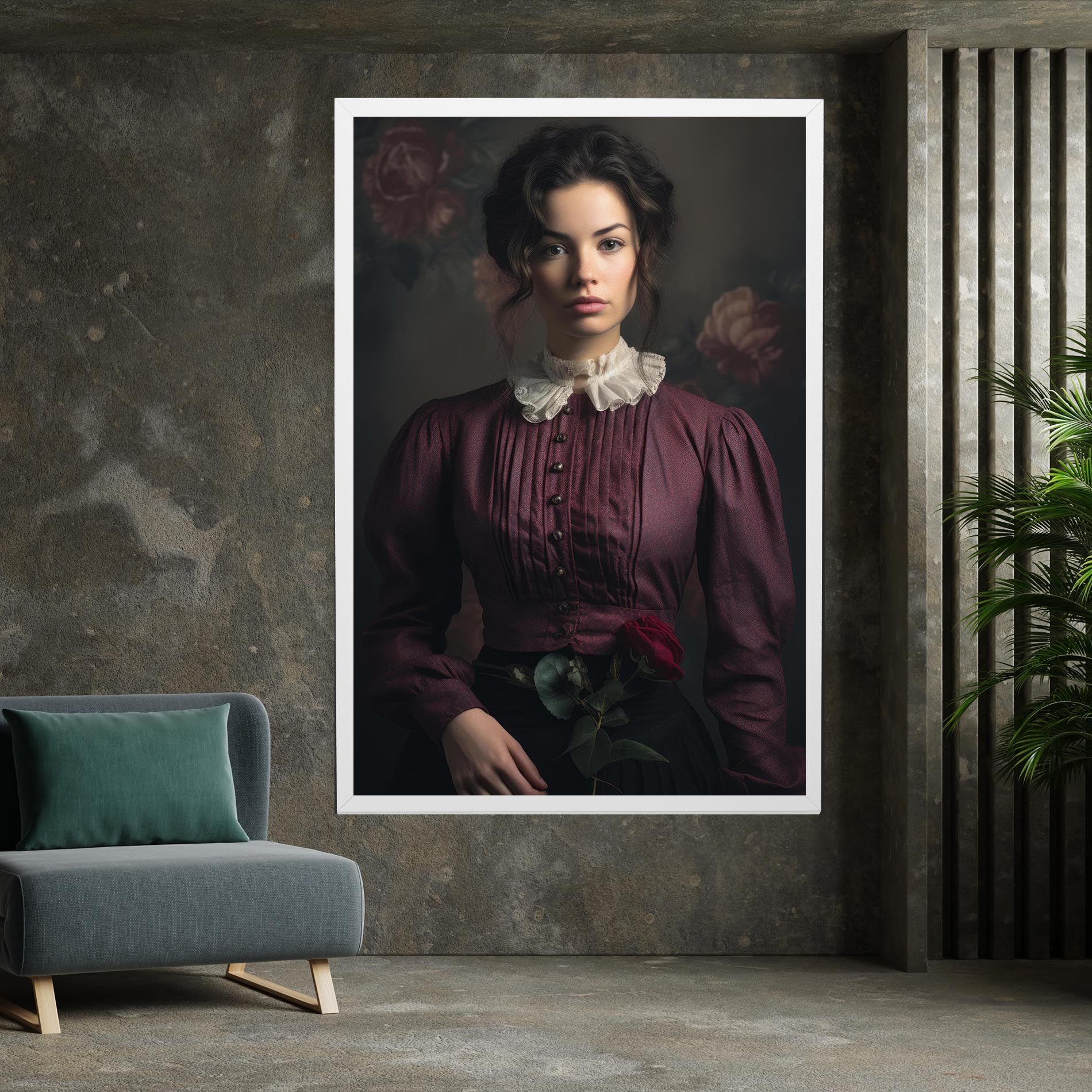 Holding Vintage Rose mockup 7
