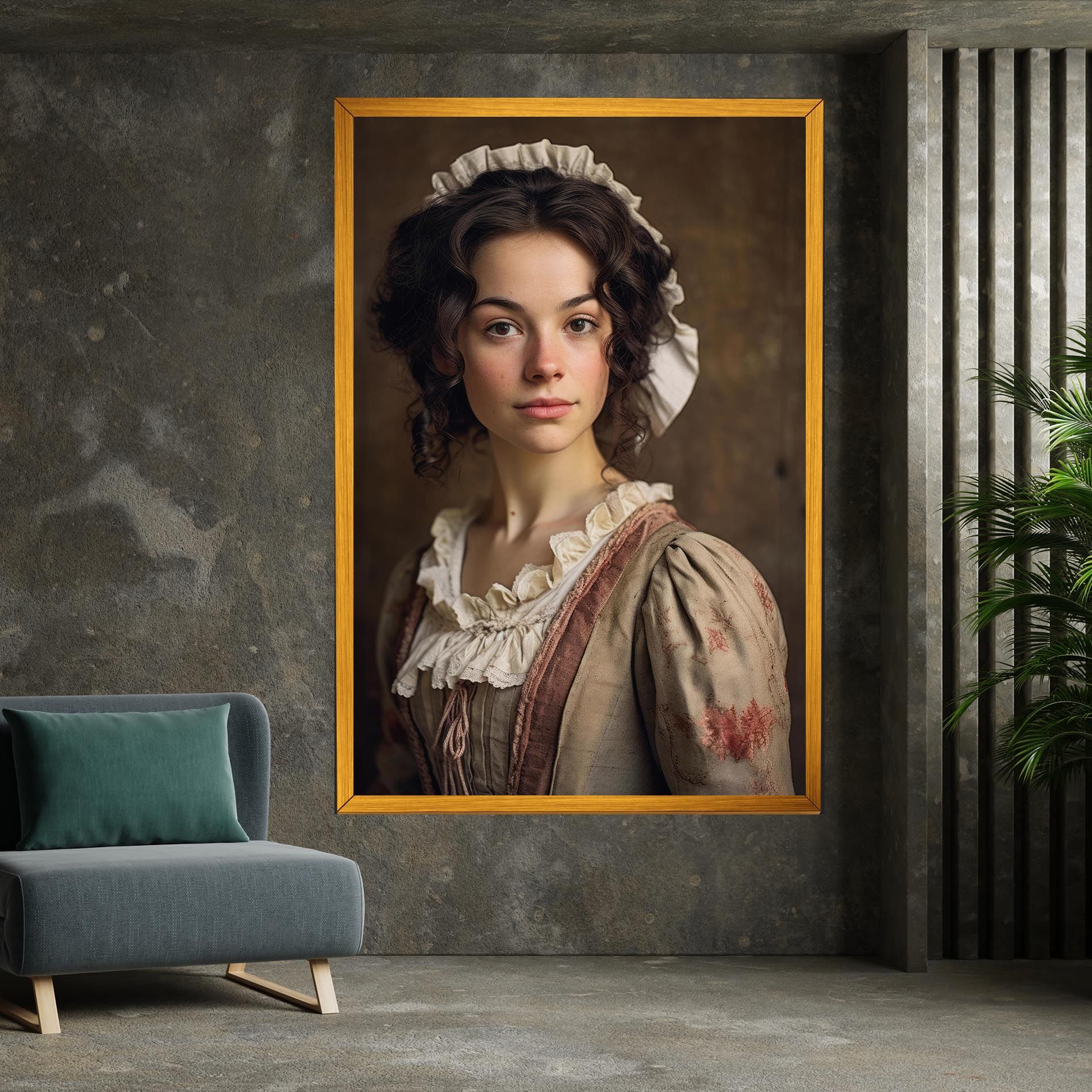 Light Green Dress mockup 7